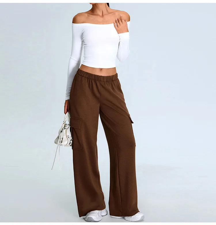 Off Shoulder Long Sleeve Yoga T-shirts Women Solid Sports Top Gym Workout Running Shirts Sexy Quick Dry Fitness Gym Sport Wear