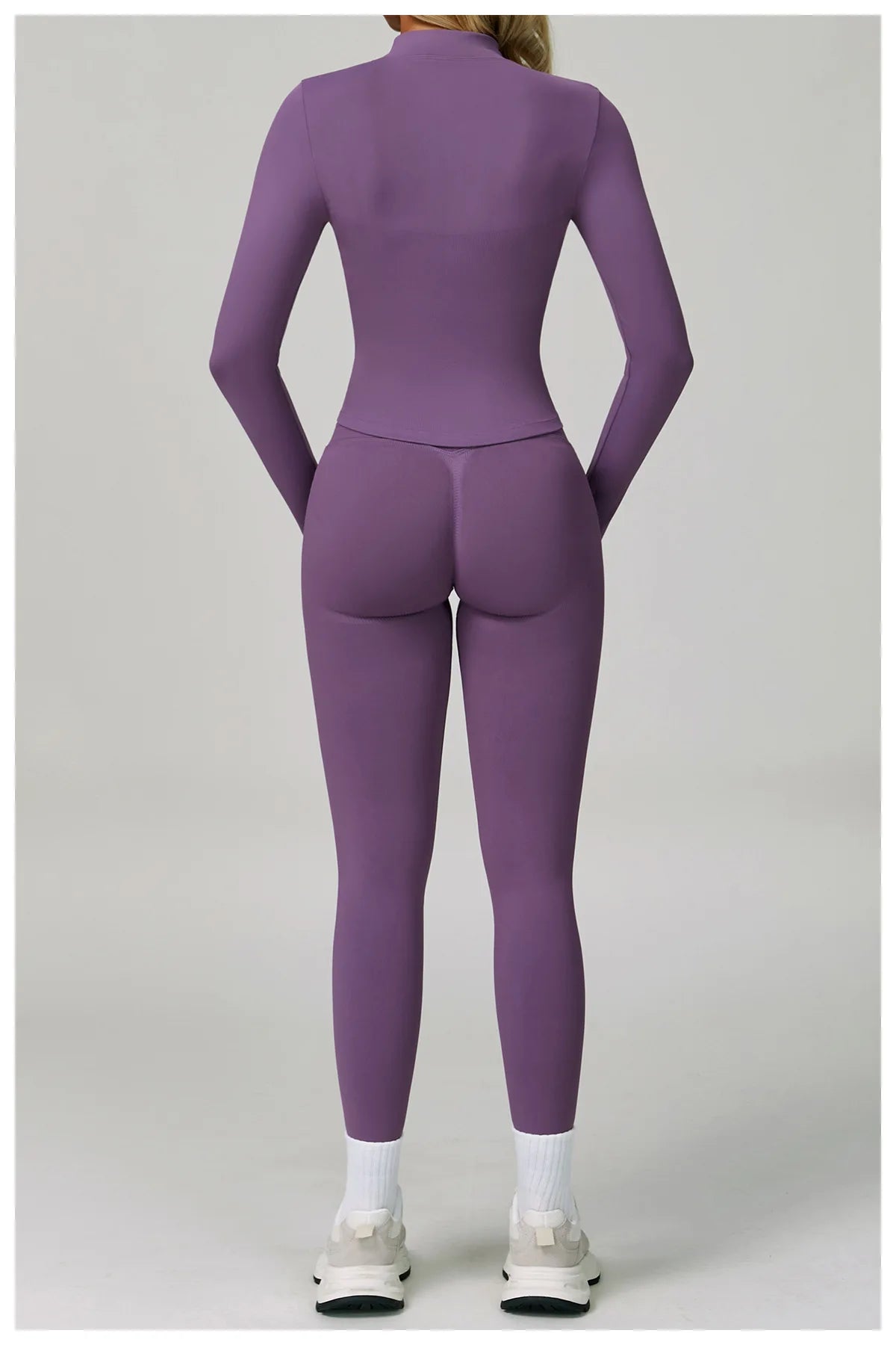 3PCS Yoga Set Seamless Sports Set Women Tracksuit Quick-Drying Gym Set Women Tracksuit Running Workout Long Sleeve Yoga Clothing