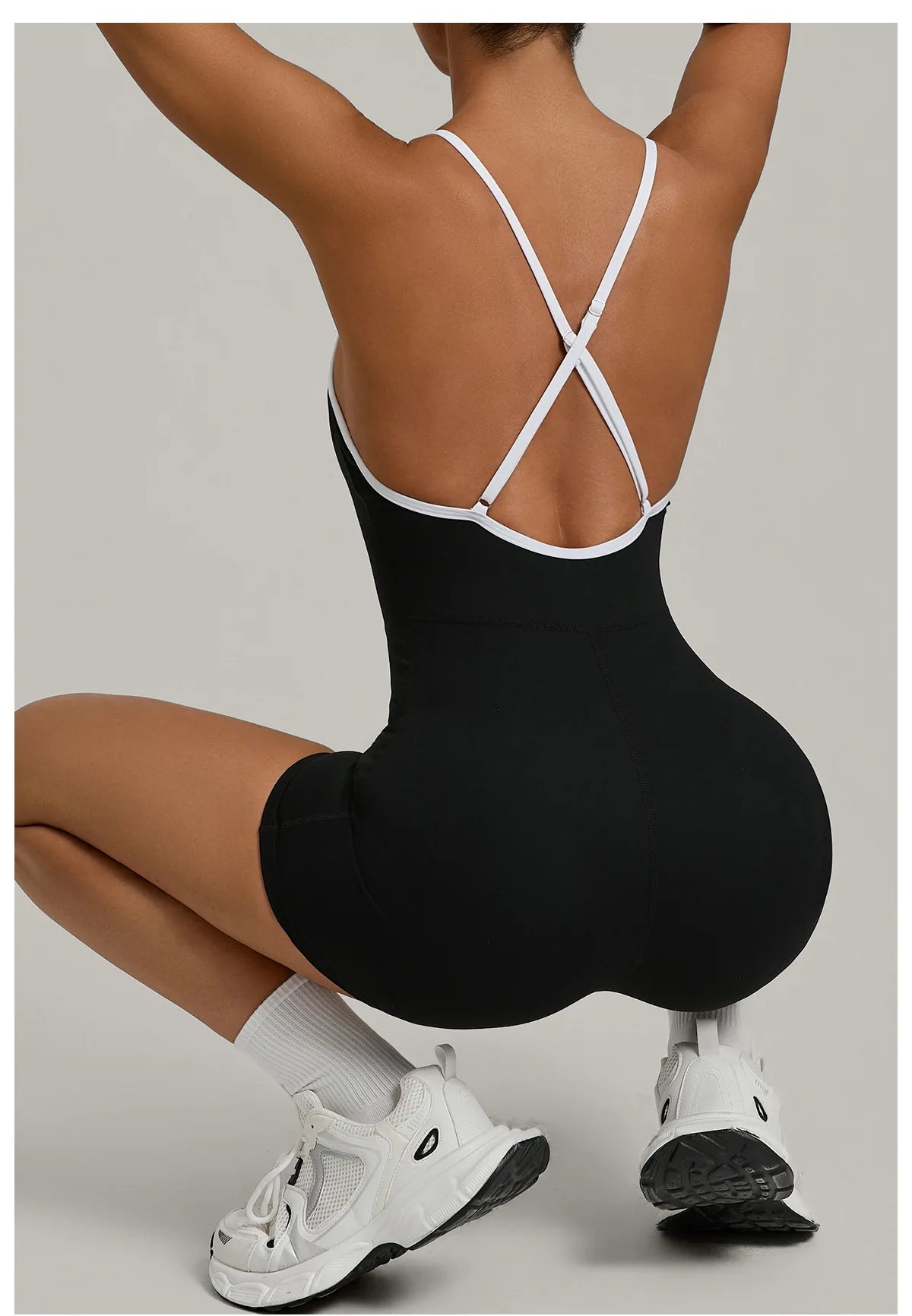 Summer Workout Jumpsuit Sports Overalls Women Rompers Gym Clothing Running Fitness Suits Gym Tracksuit Short Sportswear Yoga Set