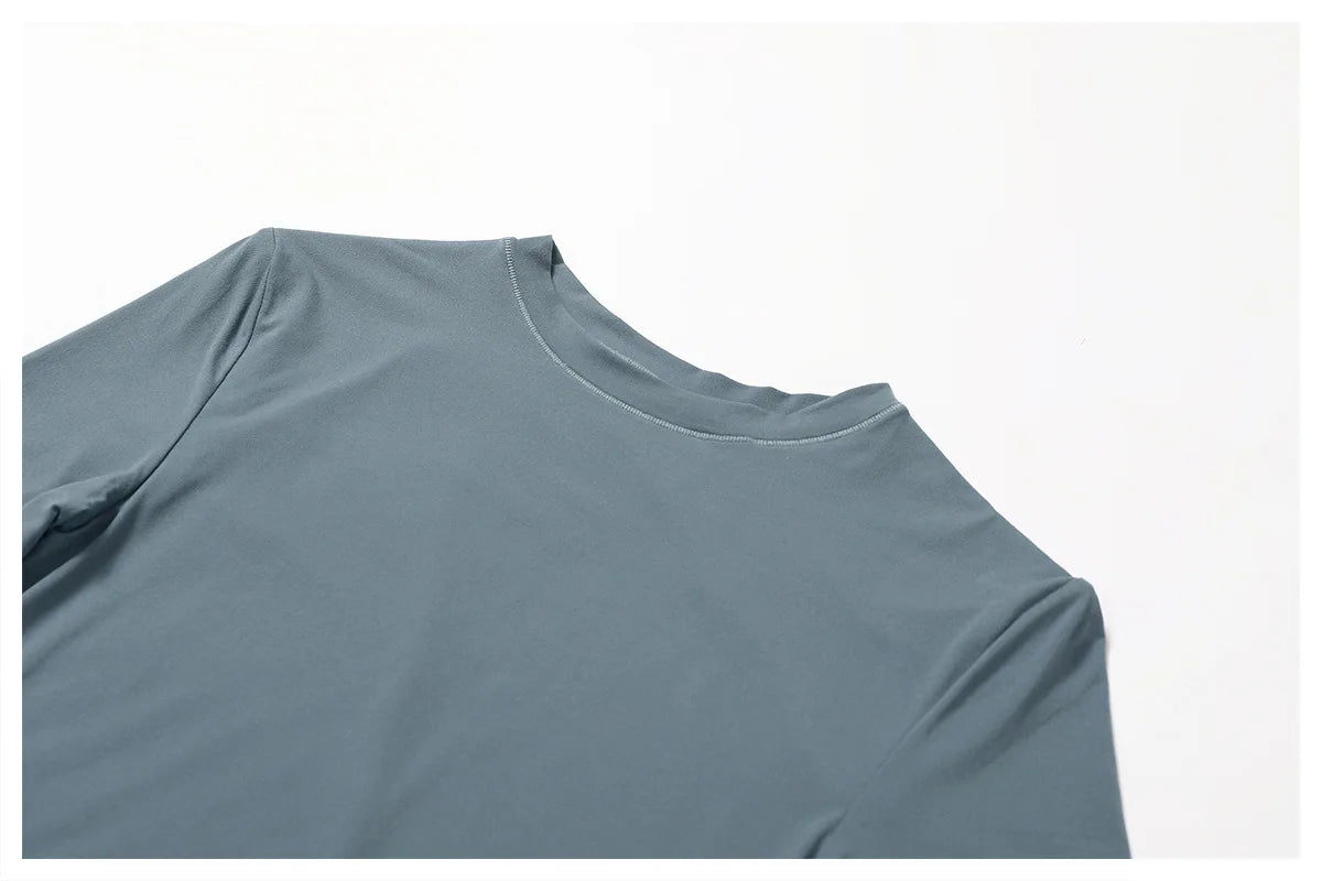 Women Yoga Shirts Crop Top Long Sleeves Shirts for Women Yoga  Long Sleeves Sports Fitness Top Push Up Gym Clothes Workout Tops