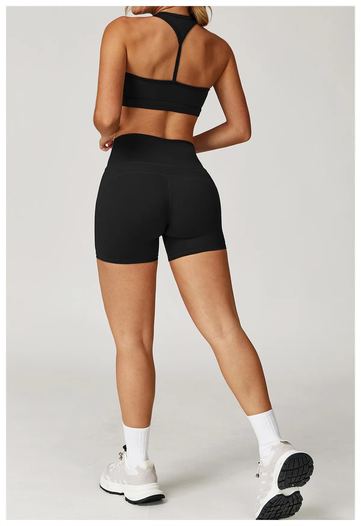 Yoga Set 2 Pieces Women Clothes Workout Outfits Fitness Sportswear Gym Tracksuit High Waist Leggings Sports Bra Athletic Wear