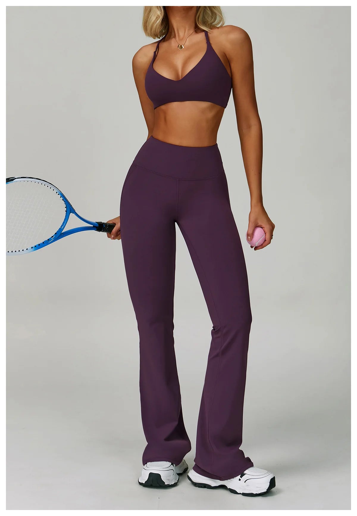 High Waist Bell-bottoms Women Yoga Wide Leg Pants Leggings Push Up Sport Legging Fitness Running Hip Lift Yoga Pants Gym Legging