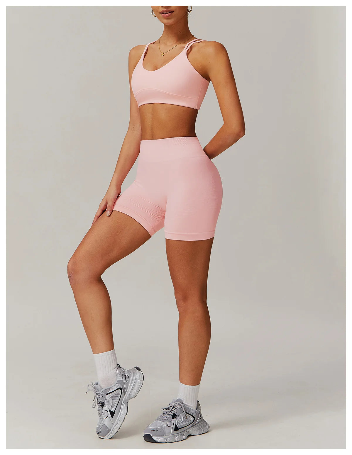 Women Yoga Suit 2PCS Sports Set Quick-Drying Gym Set Women Tracksuit Running Bra Workout Long Sleeve Sports Shirt Yoga Clothing