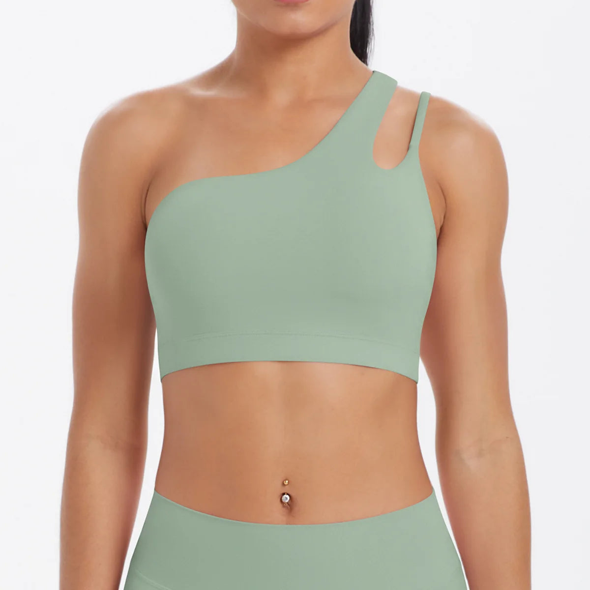 Sports Bra Women Push Up Fitness Bras One Shoulder Underwear Shockproof Yoga Bra Workout Bra Yoga Running Bra Sexy Vest
