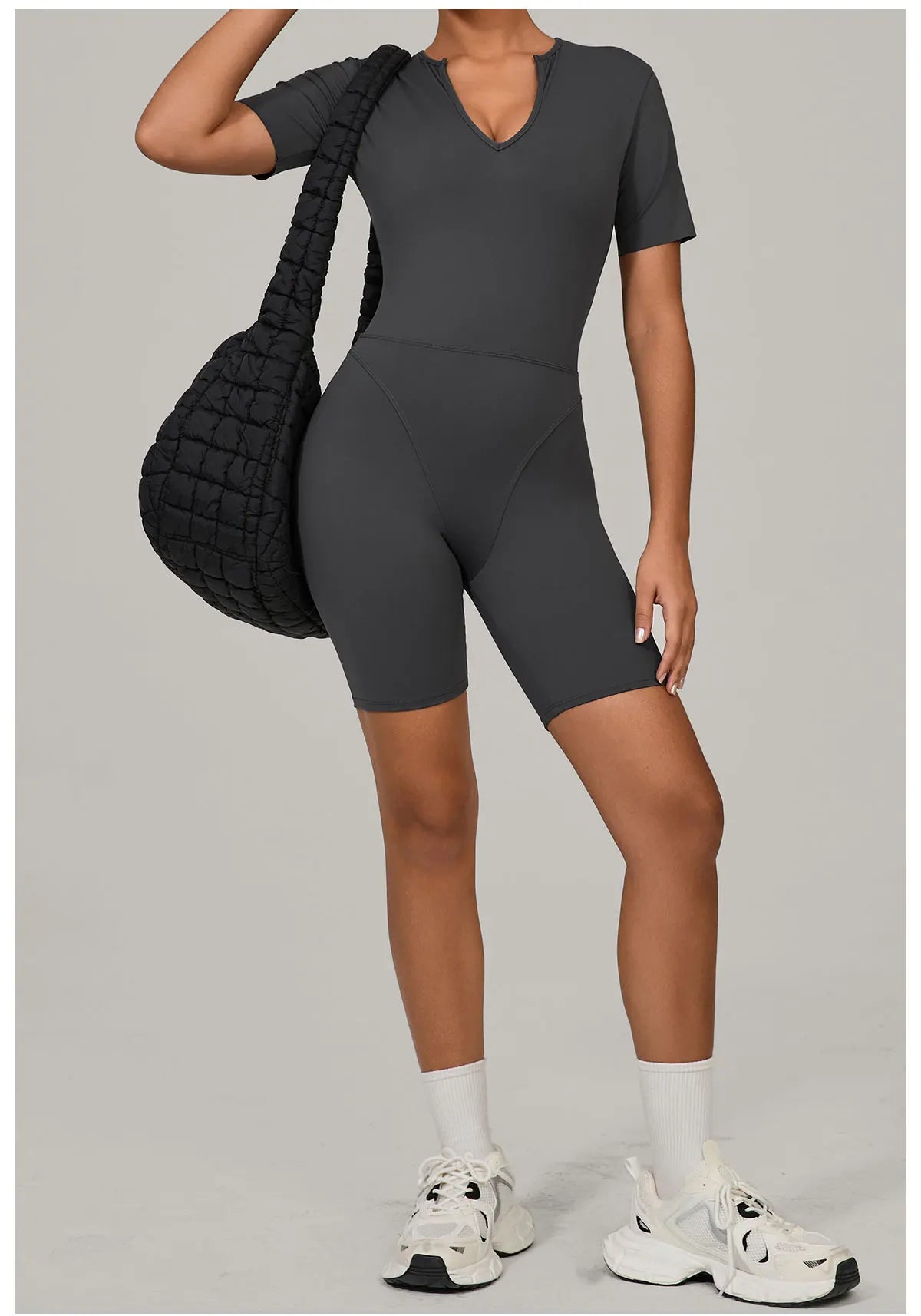 Summer Jumpsuits Short Sleeve Yoga Bodysuit Women Yoga Set Gym Tracksuit Push-up Rompers Workout Clothes Dance Fitness Bodysuit