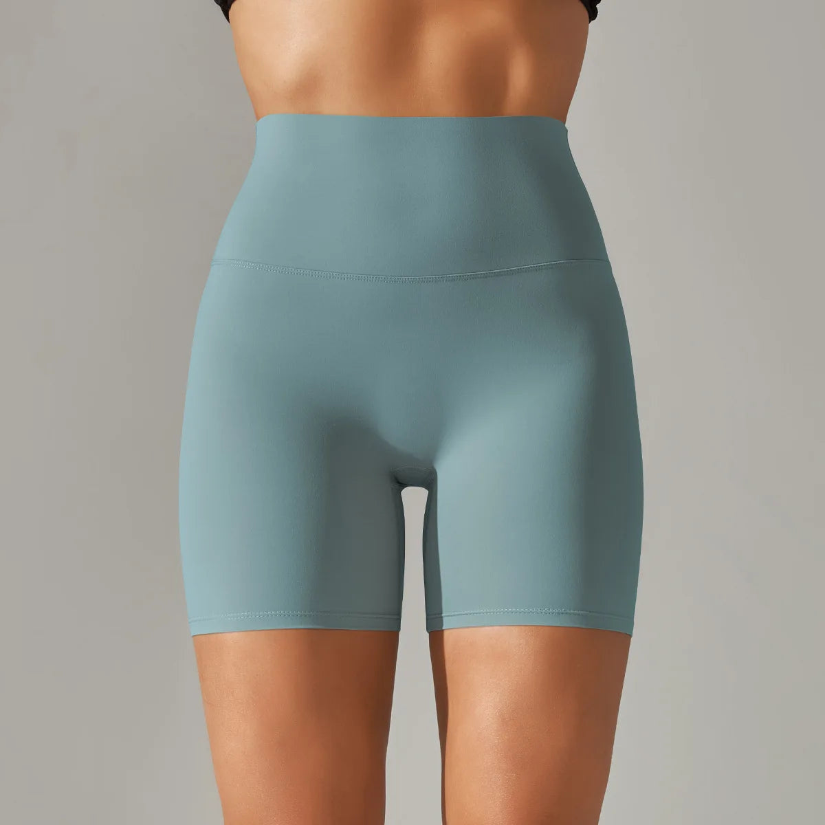 Seamless Yoga Shorts Women Fitness Shorts Running Cycling Shorts Breathable Sports Leggings High Waist Summer Workout Gym Shorts
