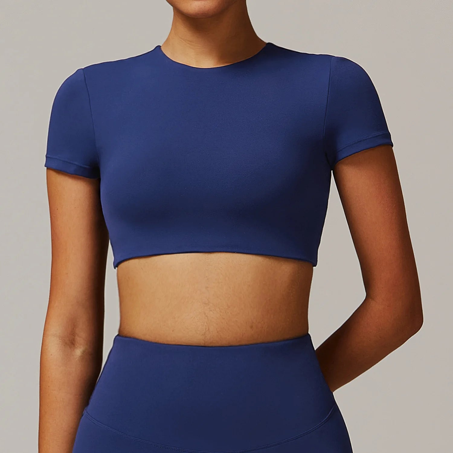 Yoga Top Sport T Shirts Women Fitness Clothes Workout Short Sleeve Top Yoga Shirt Gym Running Back Hollow Out Push Up Sport Top