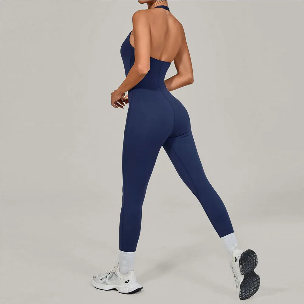Yoga Jumpsuit Fitness Tracksuit Sports Overalls Gym Clothing Set Yoga Wear Workout Clothes for Women Outfit push-up Activewear