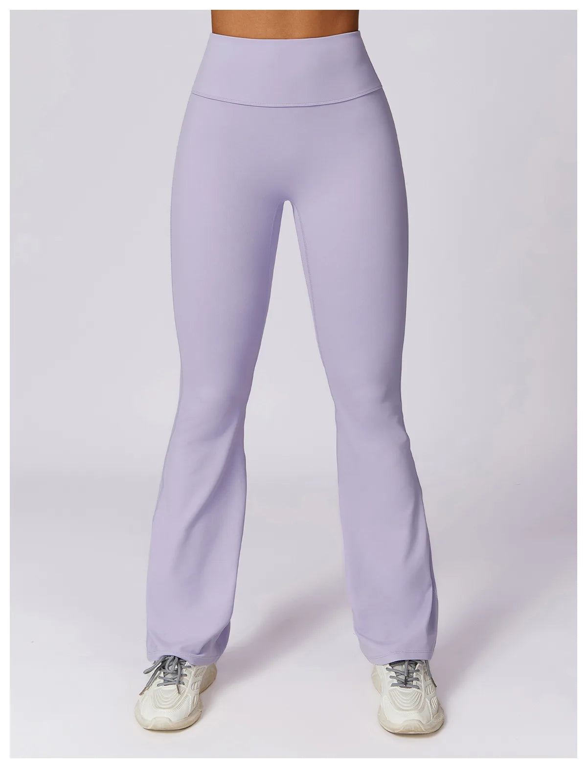 Yoga Bell-bottoms Tight Scrunch Butt Lifting Dance High Waist Tights Women Sport Pants Gym Running Breathable Fitness Leggings