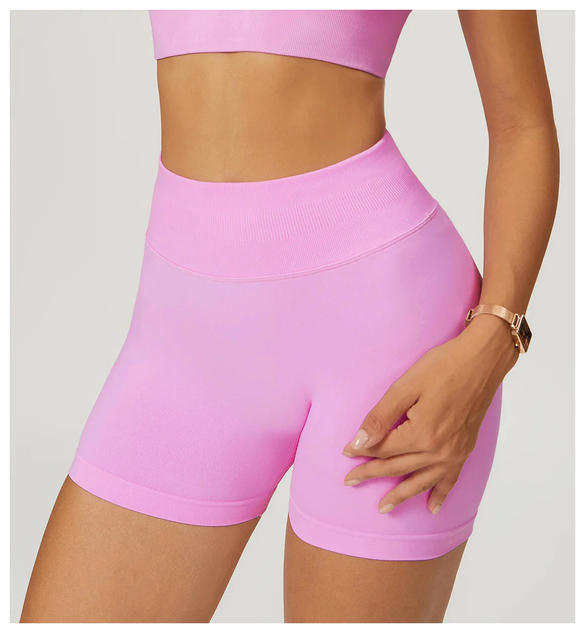 Seamless Shorts for Women Yoga Shorts Summer Push Up Booty Workout Gym Shorts Fitness High Waist Sports Short Women Clothing