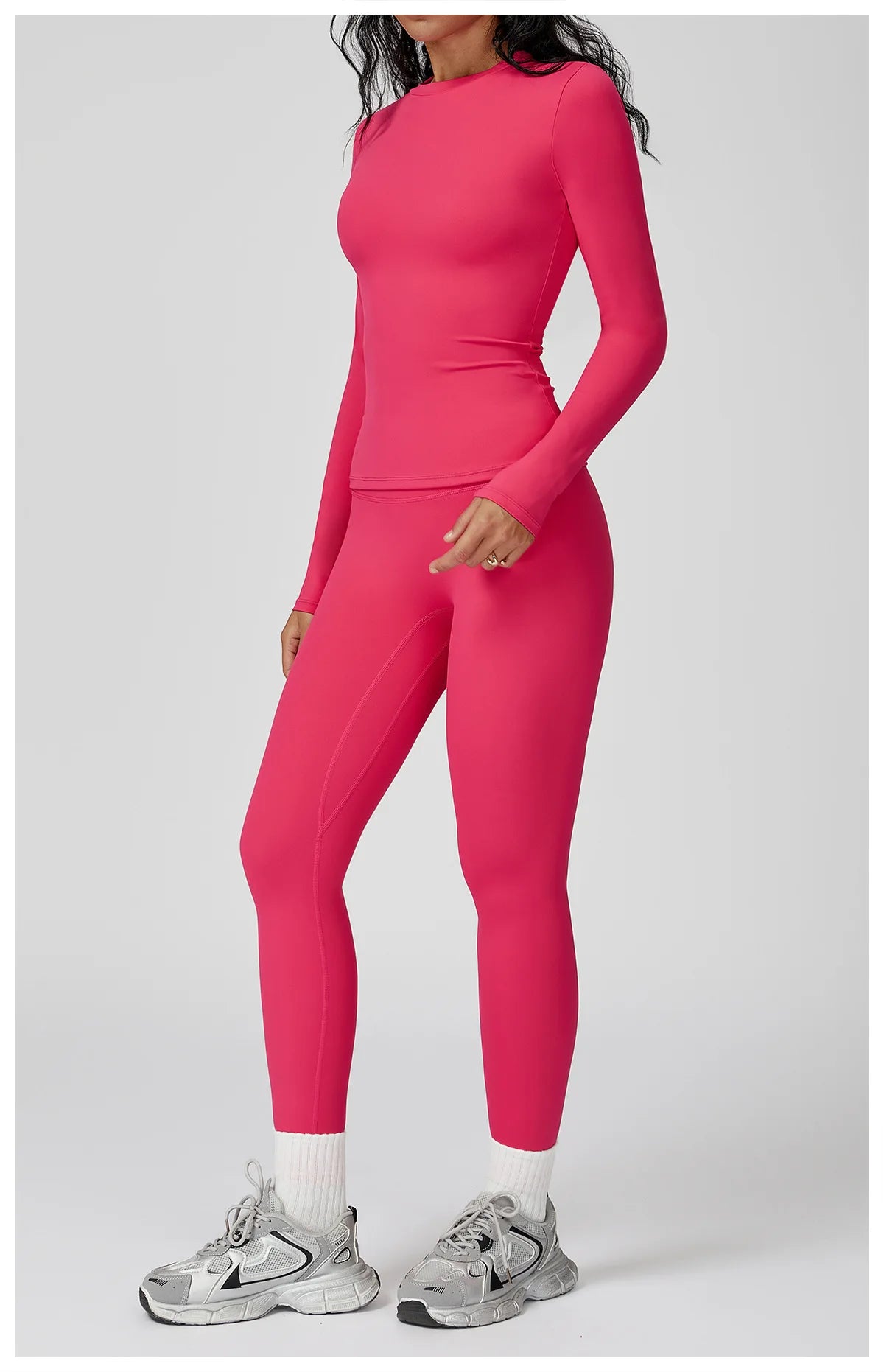 Yoga Shirts For Women Long Sleeve Fitness Running Push Up Gym Shirts Female Workout Breathable High Elastic Sports Top