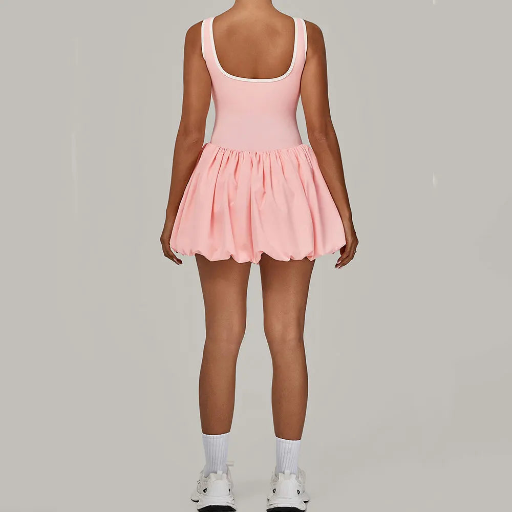 Women's Rompers Gym Jumpsuit Fitness Suit Short Sets Sports Overalls Tracksuit Yoga Clothing Tennis Skirt Workout Set Sportswear