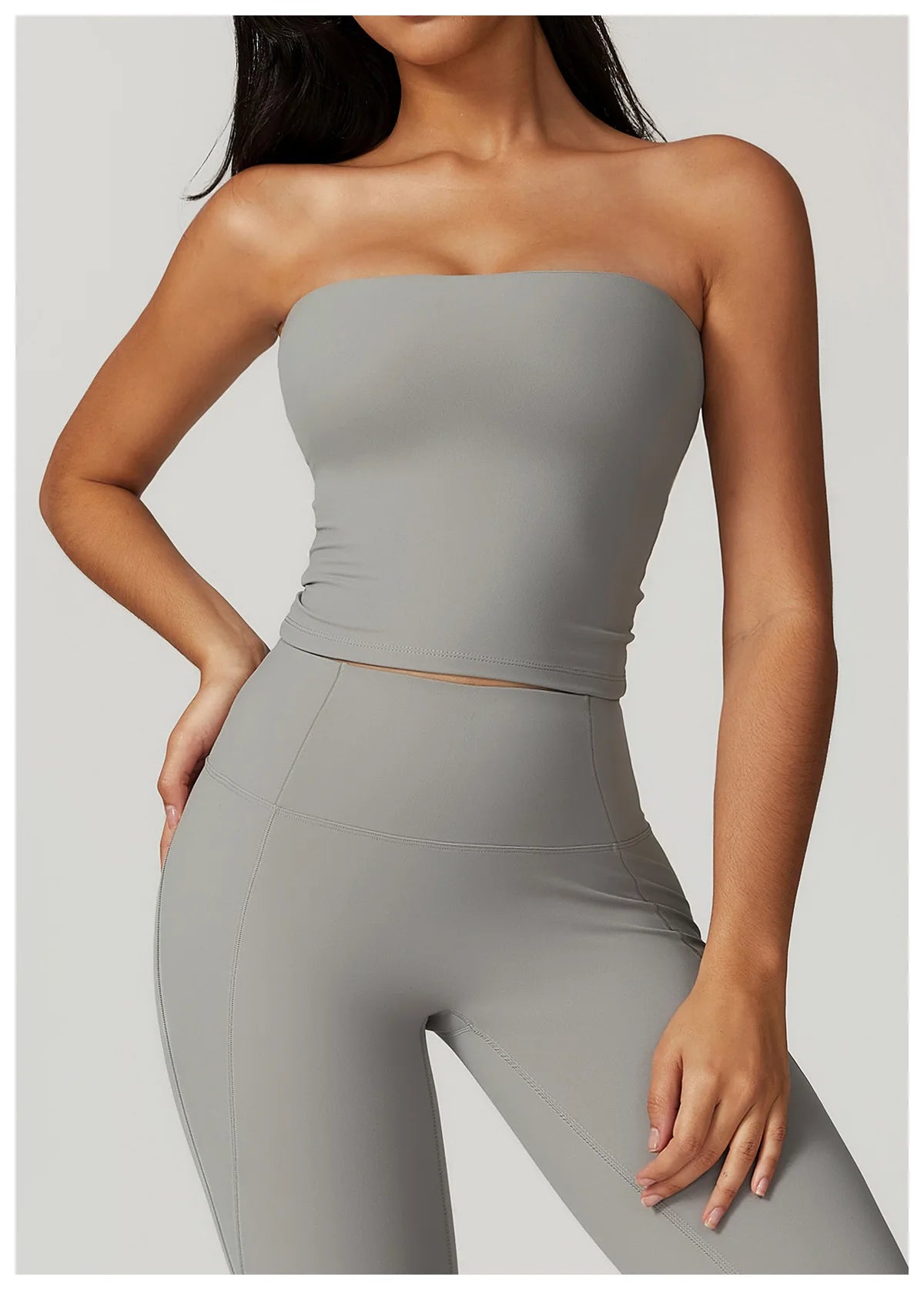 New Strapless Yoga Vest for Women Sexy Beautiful Back Sports Bra Shock Resistant Quick Drying Fitness Top for Women Underwear