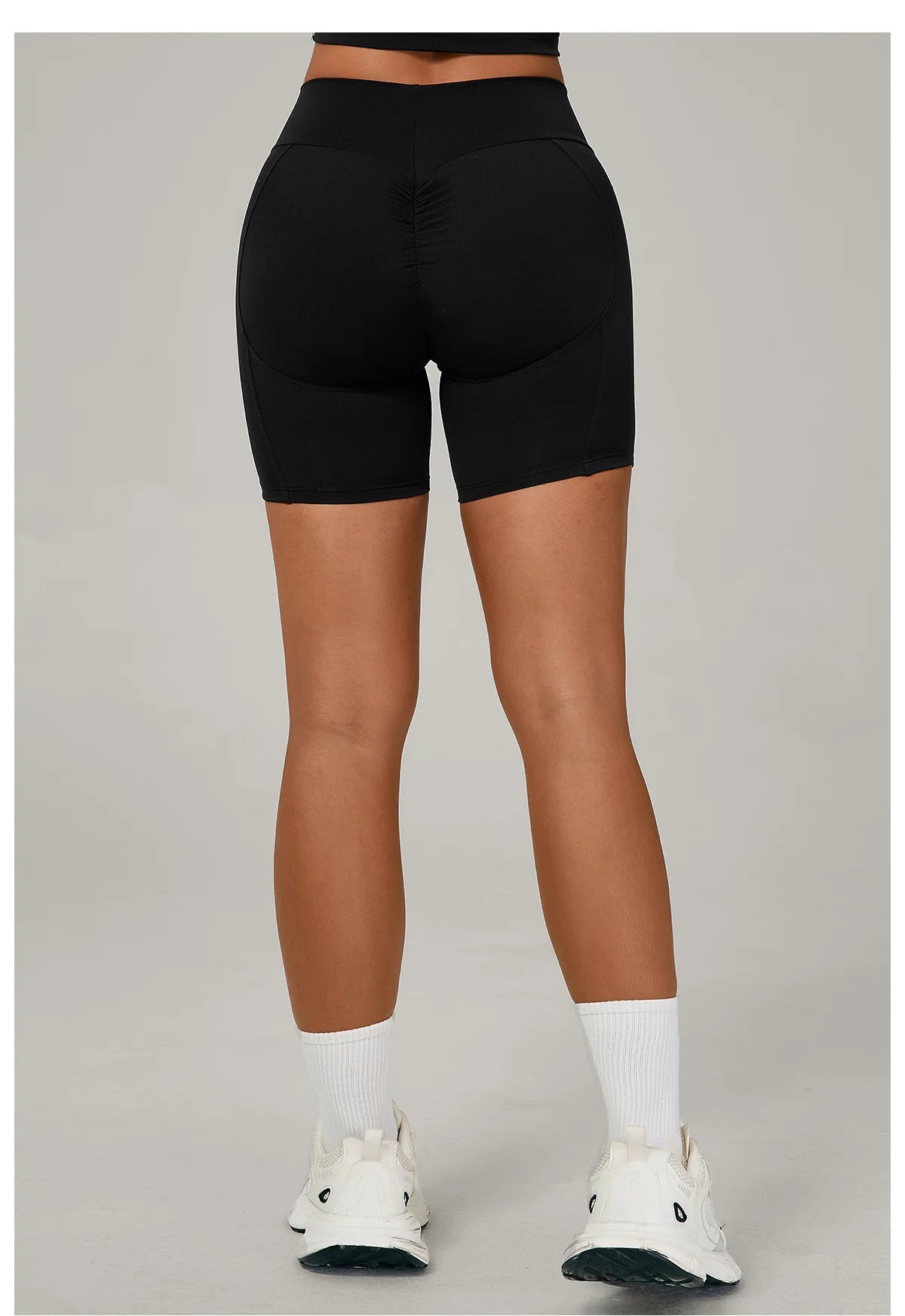 Impact Yoga Shorts Women High Waist Workout Shorts Fitness Yoga Tights Lift Butt Fitness Ladies Gym Running Cycling Short Pants
