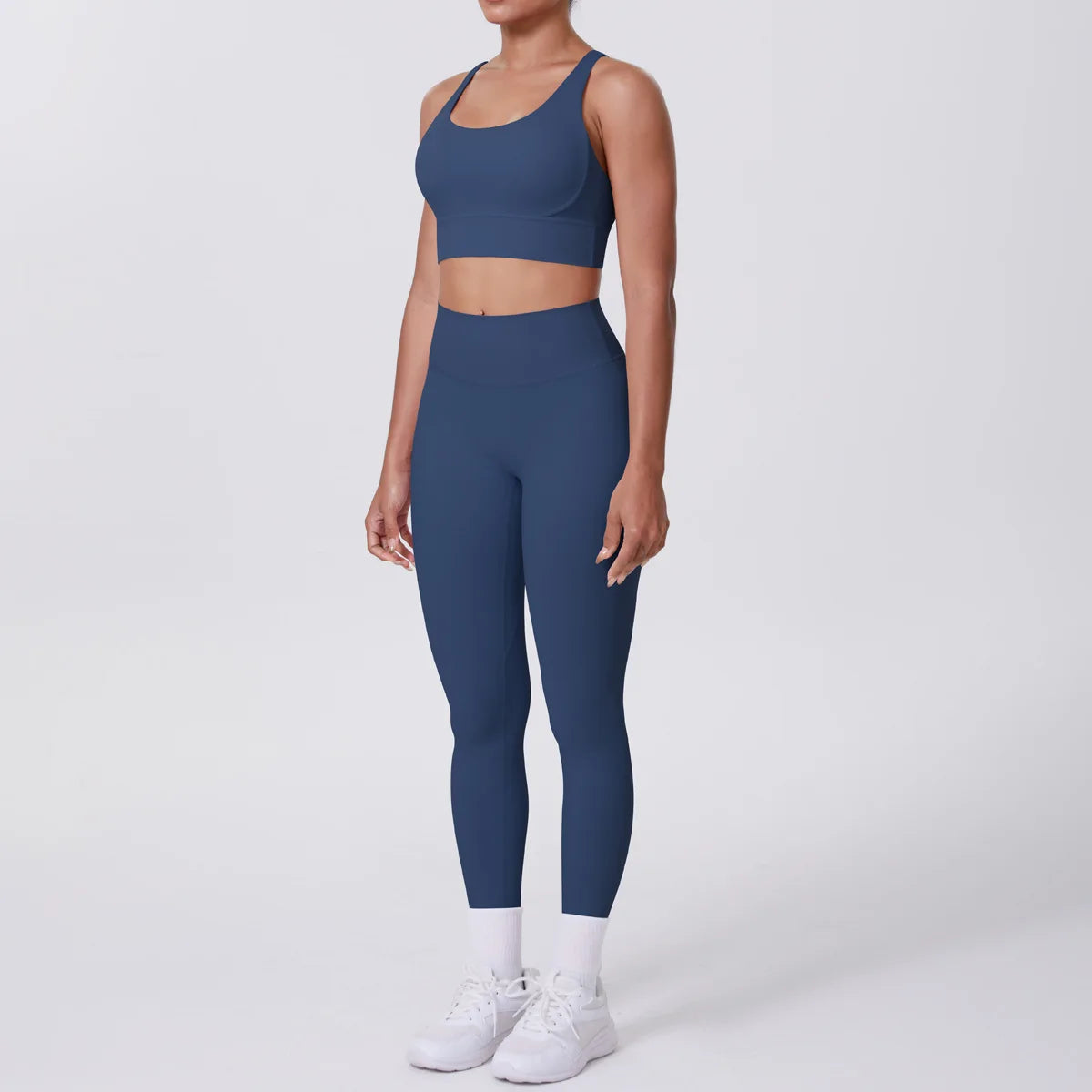 JJUREN Seamless Yoga Suit Women Tracksuit Sports Bra High Waist Leggings Yoga Outfit Gym Set Fitness Workout Clothes Sportswear