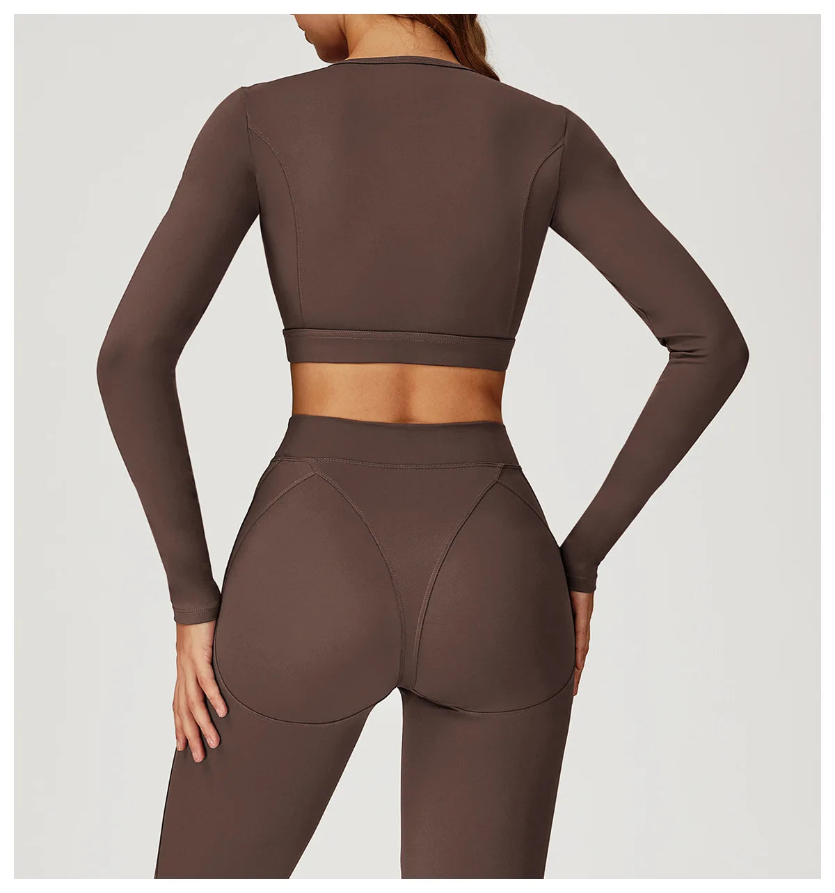 Women Yoga Shirts Crop Top Yoga Long Sleeves Shirts for Women Yoga Sports Running Fitness Gym Clothes Push Up Workout Tops