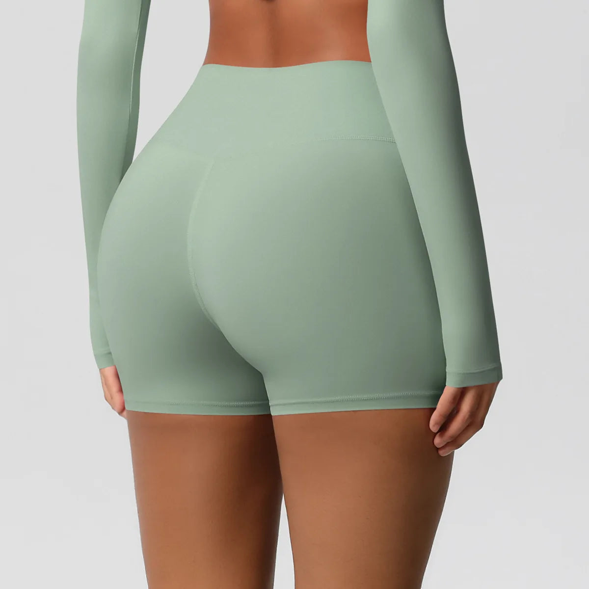 Seamless Impact Shorts Women Yoga Shorts Push Up Booty Workout Gym Shorts Fitness High Waist Sports Short Women Clothing