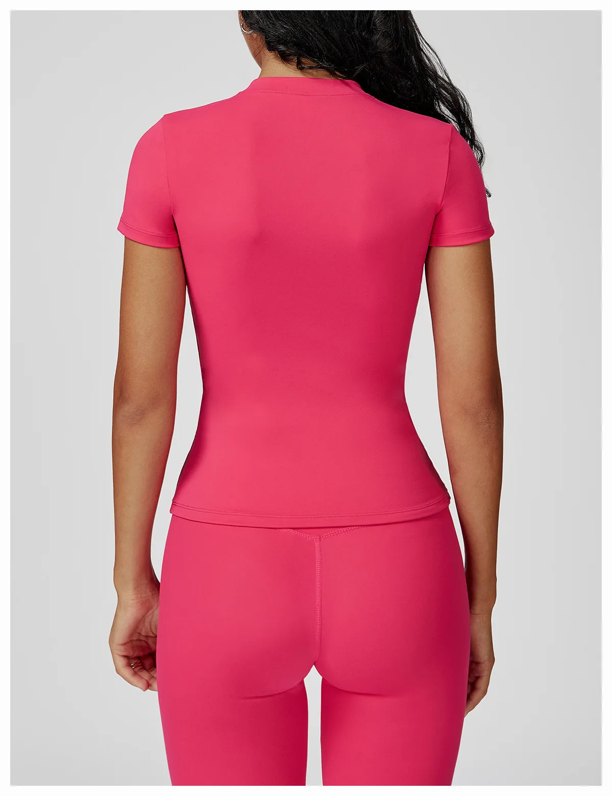 Yoga Shirts Women Top Quick Dry Running Tops Tights Push Up Workout Gym Clothe Female Short Sleeve Fitness Sports T-Shirts