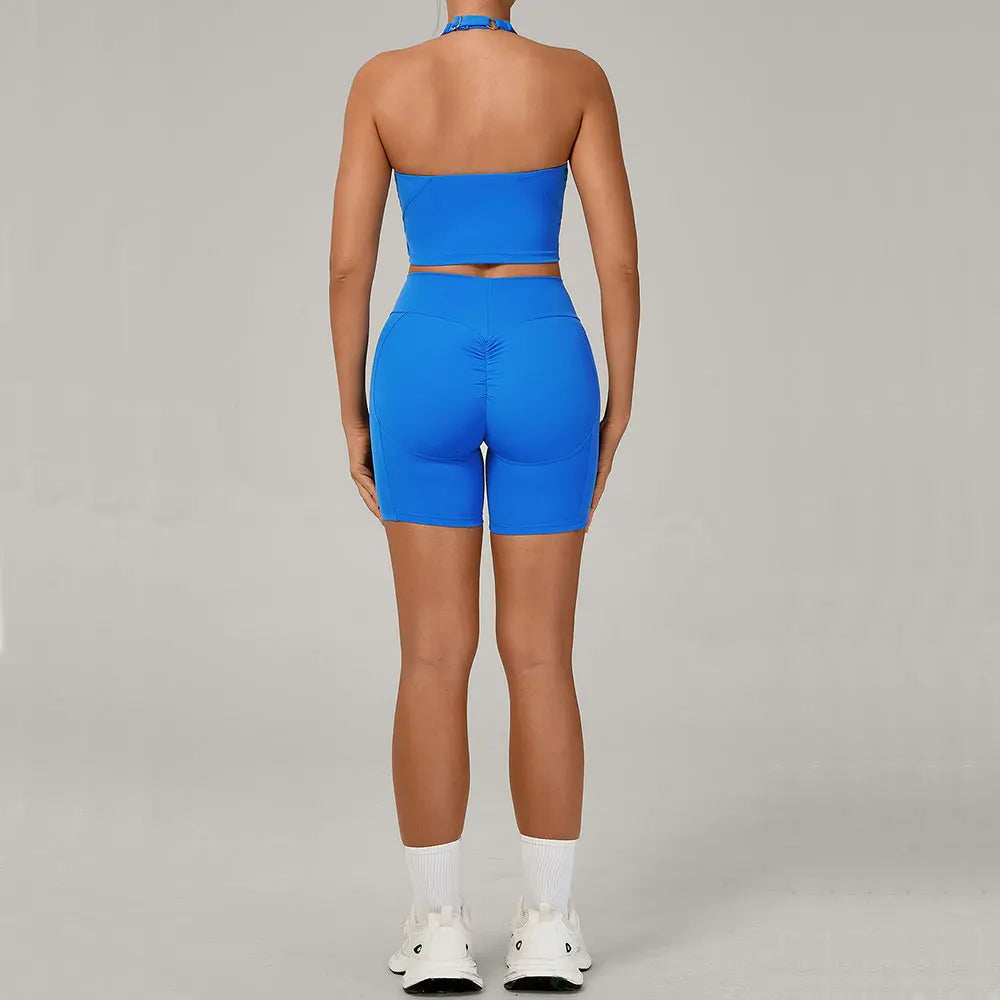 Yoga Set Gym Shorts Women Tracksuit Sport Bras Brassiere Workout Tops for Women Yoga Clothes Fitness Leggings Gym Set Yoga Sets
