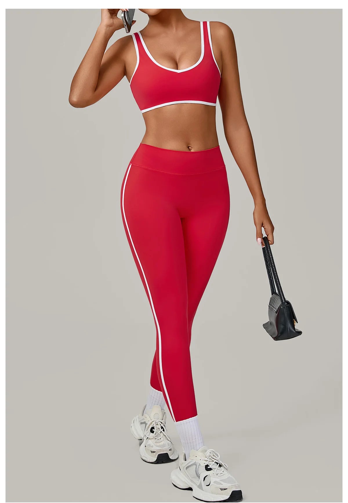 Sportswear Women Tracksuits Yoga Set 2 Pieces Gym Clothes Sports Suits Push Up Yoga Suits Fitness Set Sports Bra Gym Leggings