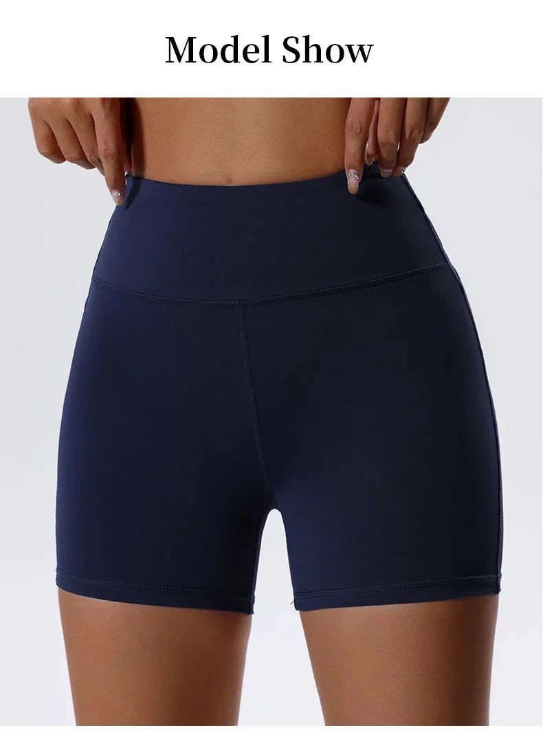 Summer Shorts for Women Yoga Shorts Running Push Up Workout Tights Gym Shorts Fitness High Waist Sports Short Women Clothing