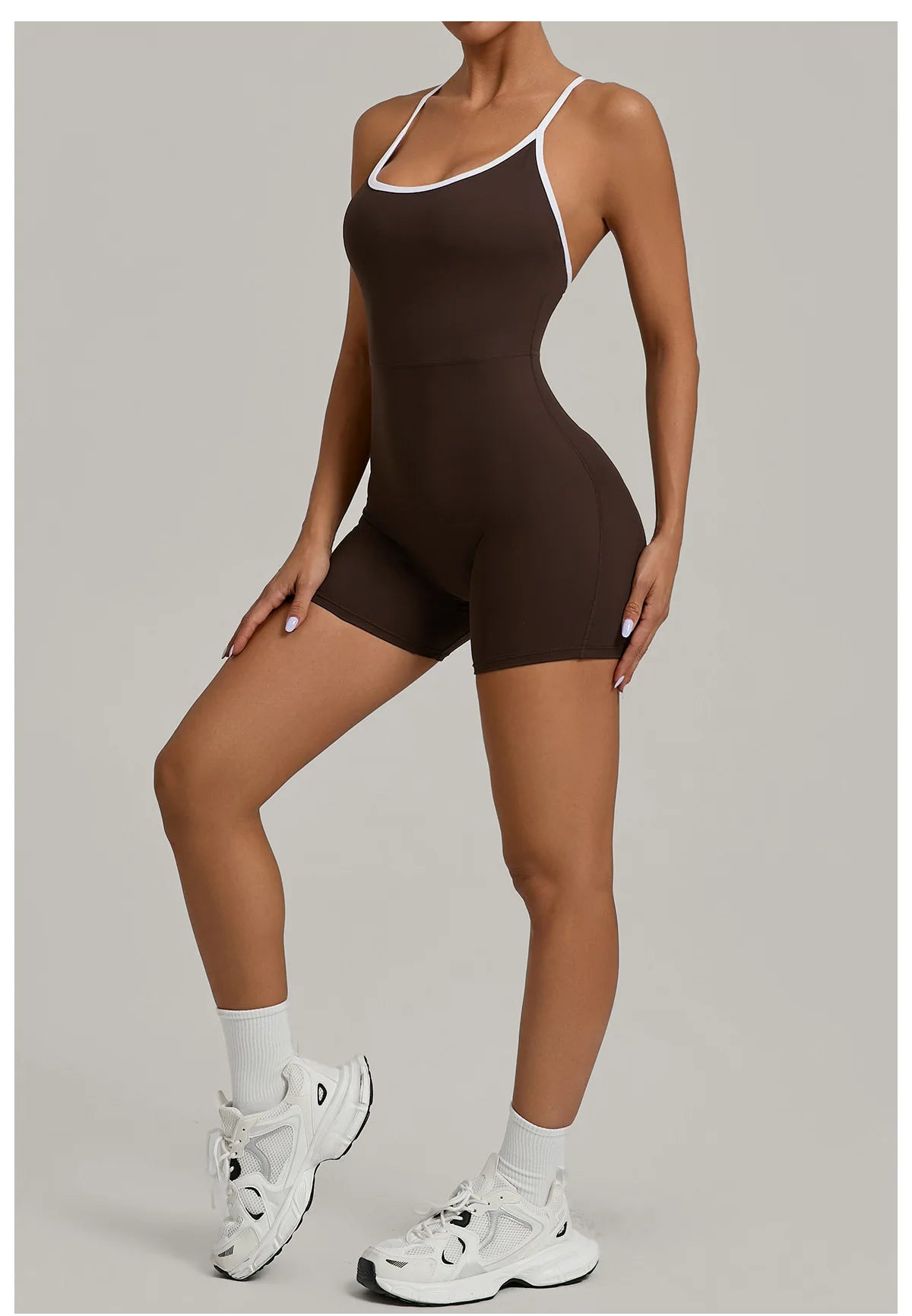 Summer Workout Jumpsuit Sports Overalls Women Rompers Gym Clothing Running Fitness Suits Gym Tracksuit Short Sportswear Yoga Set