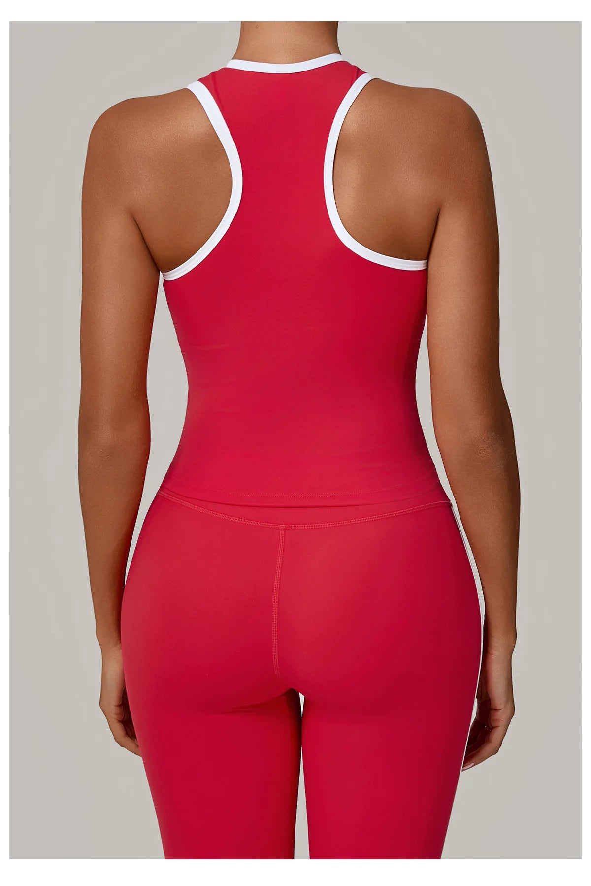 Women's Impact Strappy Top Sports Underwear Yoga Vest Fitness Tank Top Gym Beautiful Open Back Bra Running Workout Halter Bra