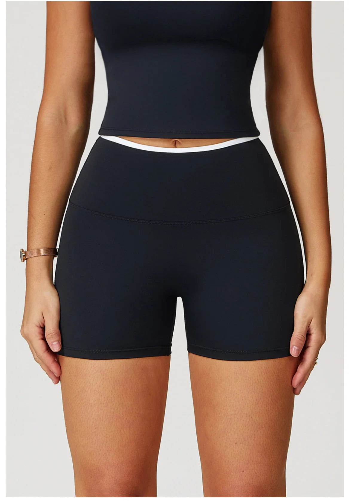 Women Yoga Shorts High Waist Workout Shorts Fitness Impact Shorts Yoga Lift Butt Fitness Ladies Cycling Gym Running Short Pants