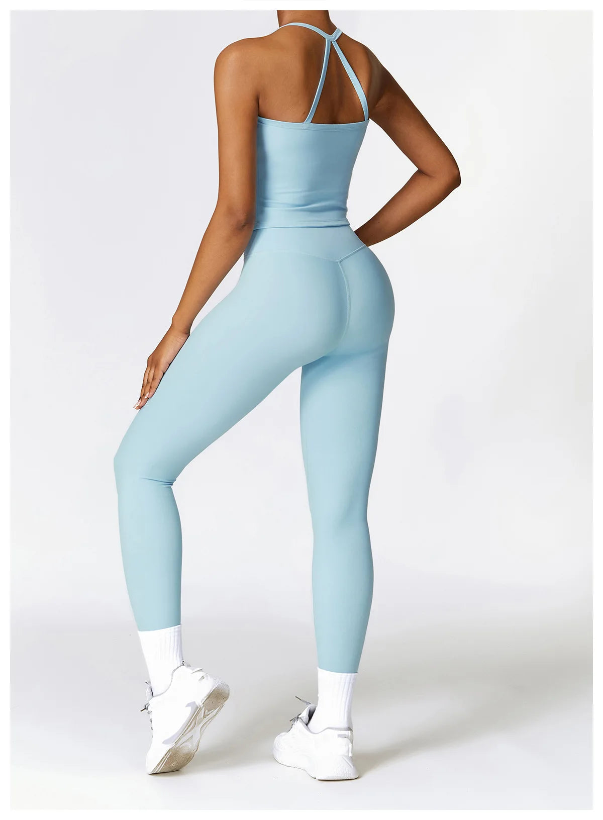 Yoga Pants Sports Leggings Women Running Fitness High Waist Seamless Gym Push Up Scrunch Butt Leggings Women Workout Tights