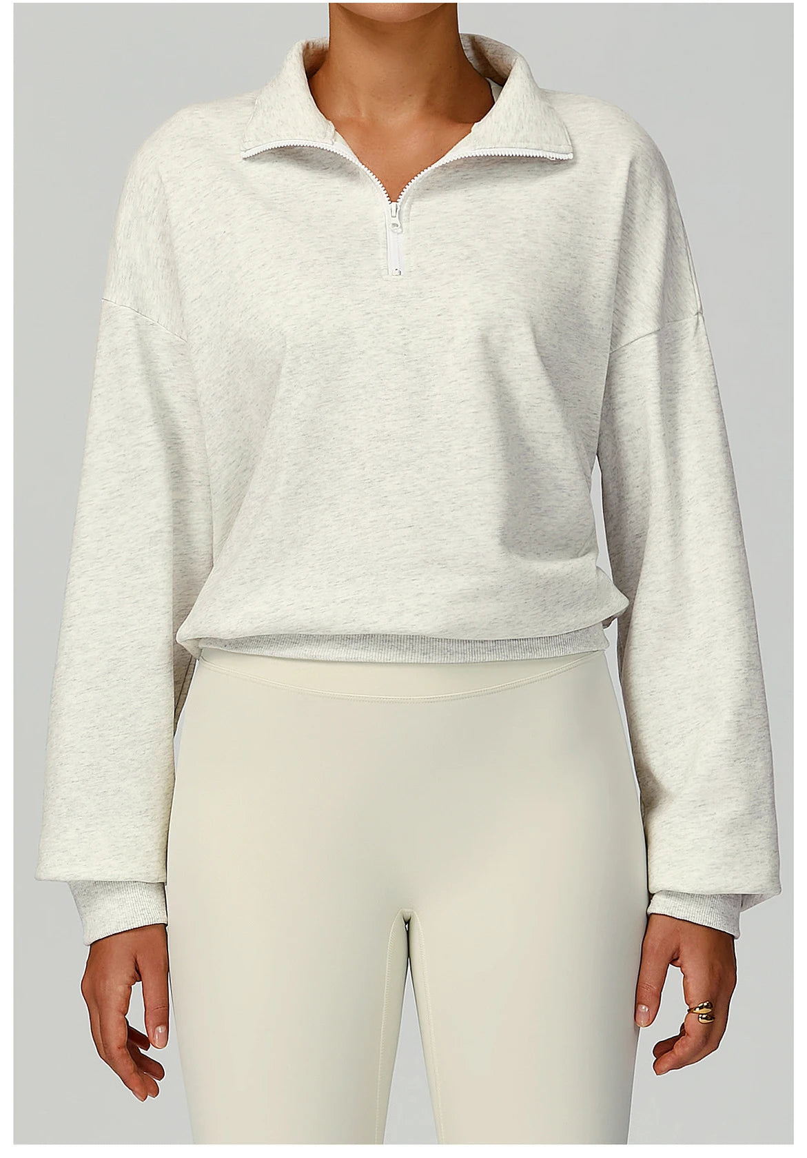 New Winter Zipper Hoodie Women's Long Sleeve Casual Loose Windproof Warm Versatile Hoodie Women's Running and Fitness Sportswear
