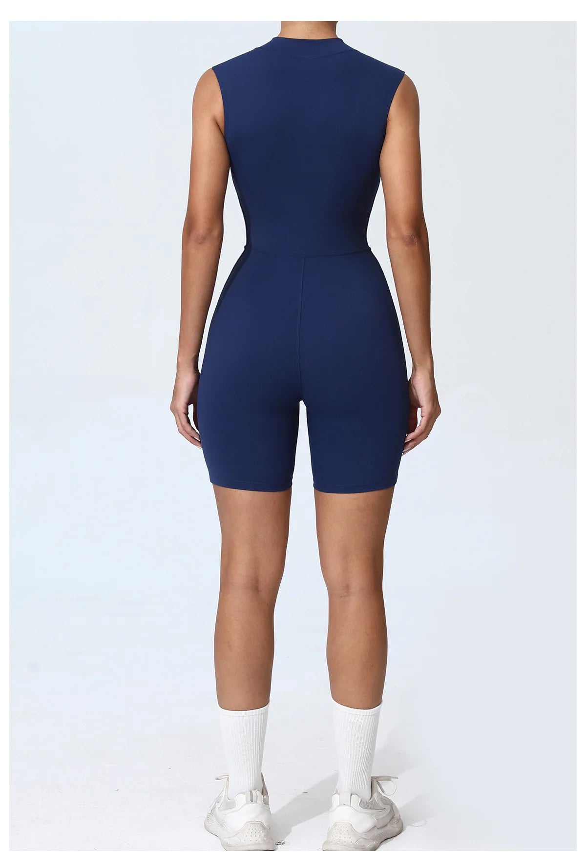 Zipper Yoga Jumpsuit Fitness Sports Overalls Gym Clothing Set Yoga Wear Pilates Workout Clothes Women Outfit push-up Activewear