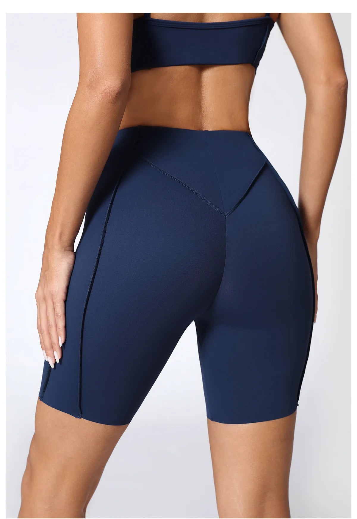 Impact Yoga Shorts High Waist Workout Fitness Lift Peach Butt Fitness Tights Gym Running Body Shaper Pants Casual Sportswear