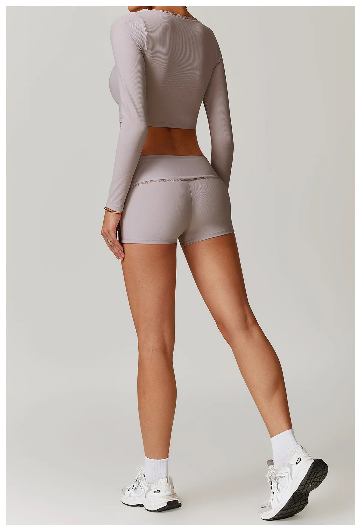 Ribbed Women Yoga Shorts High Waist Workout Shorts Fitness Yoga Lift Butt Fitness Ladies Yoga Gym Running Short Pants Sportswear