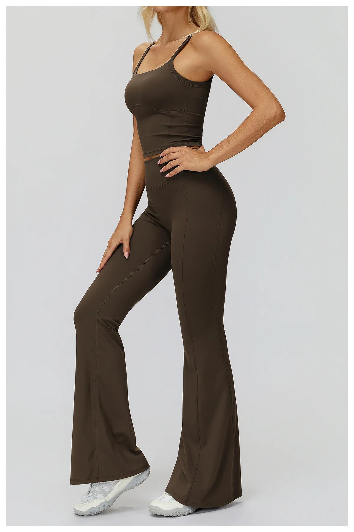 Yoga Suit 2PCS Women Tracksuit Sports Bra High Waist Legging Gym Set Fitness Outfit Running Workout Clothes Push Up Sportswear