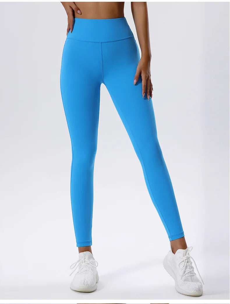 Yoga Leggings Women Fitness Leggings Running Cycling Pants Breathable Push Up Sports Leggings High Waist Workout Gym Clothing