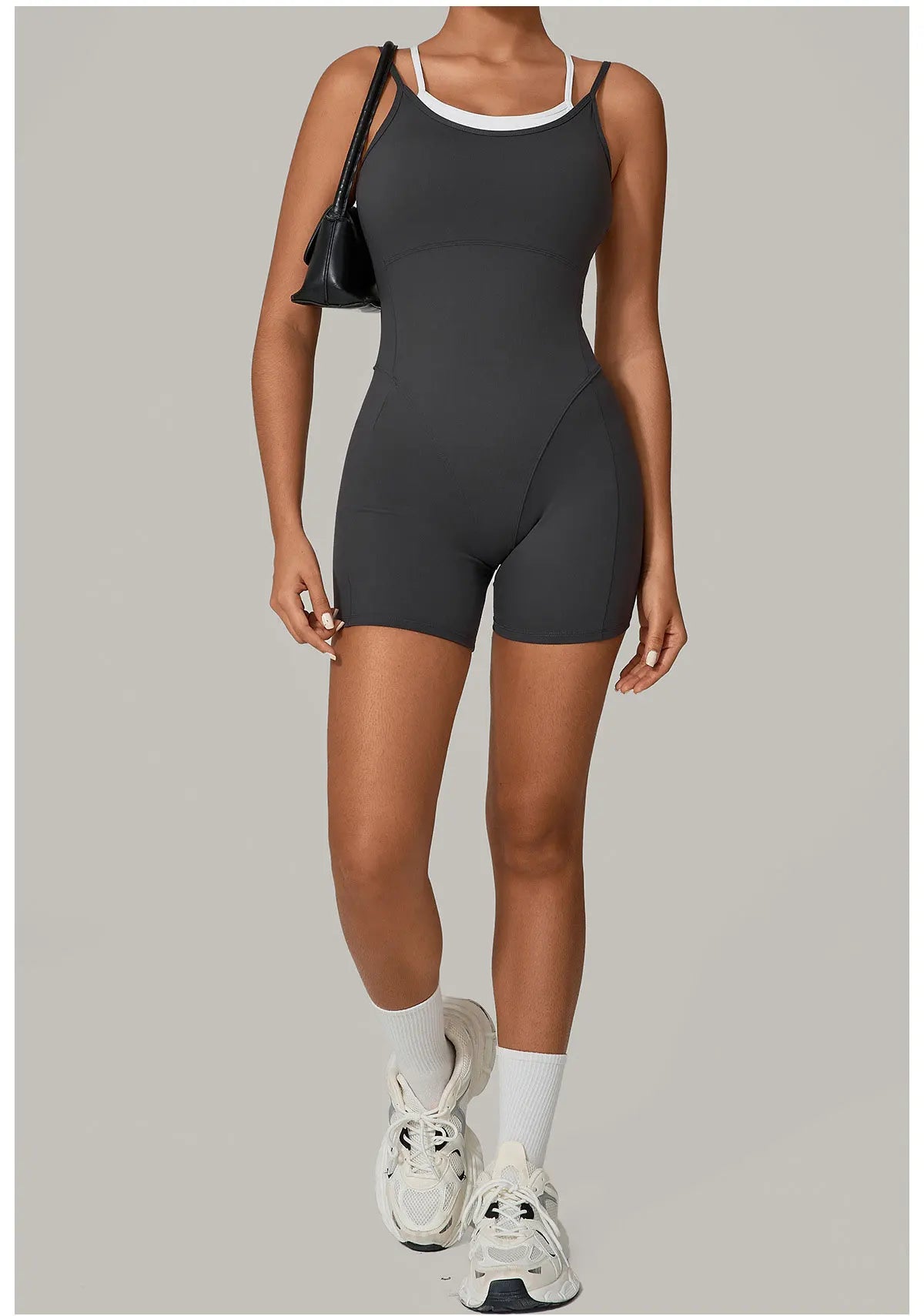 Short Sports Jumpsuit Sleeveless Gym Set Women Tracksuit Yoga Clothes Rompers Workout One-piece Suit Female Outdoor Bodysuits