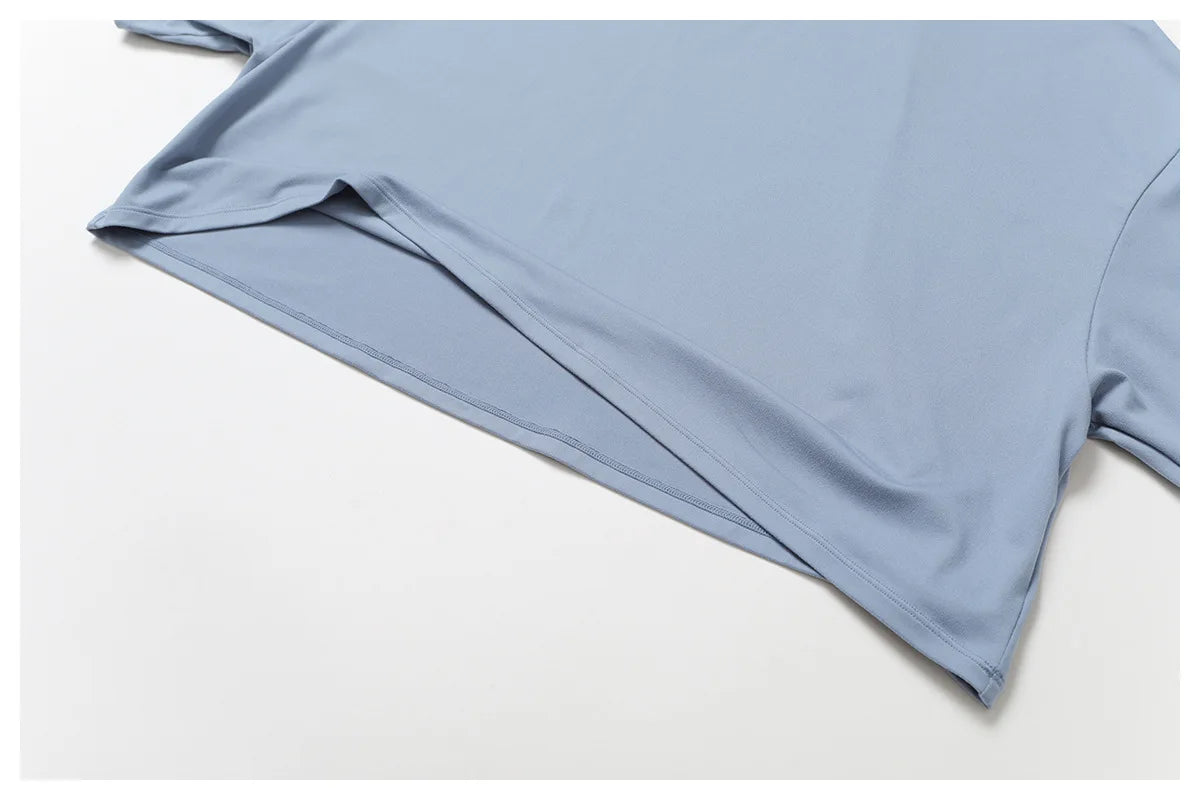 Summer New Sports Short Sleeved Top for Women Comfortable Round Neck Short T-shirt Fitness Running Yoga Short Sleeved Gym Shirt