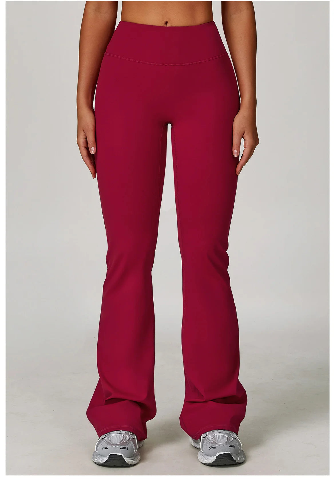 Wide Leg Pants Women Bell-bottoms High Waist Yoga Leggings High Stretchy Butt Lifting Breathable Sports Pants Women Gym Leggings