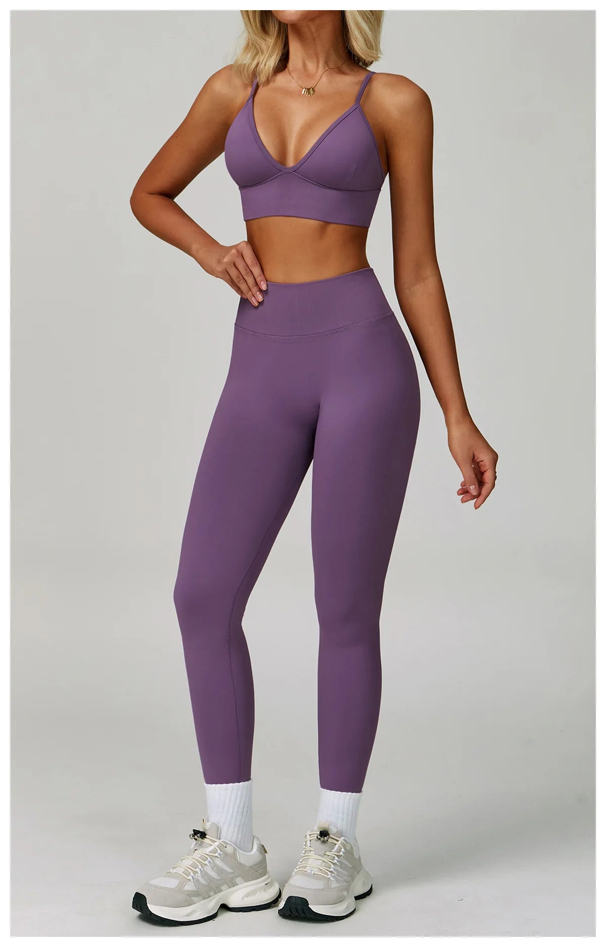 2/3PCS Yoga Suit Sports Set Women Tracksuit Gym Set Seamless Running Workout Set Push Up Long Sleeve Sports Jacket Yoga Clothing
