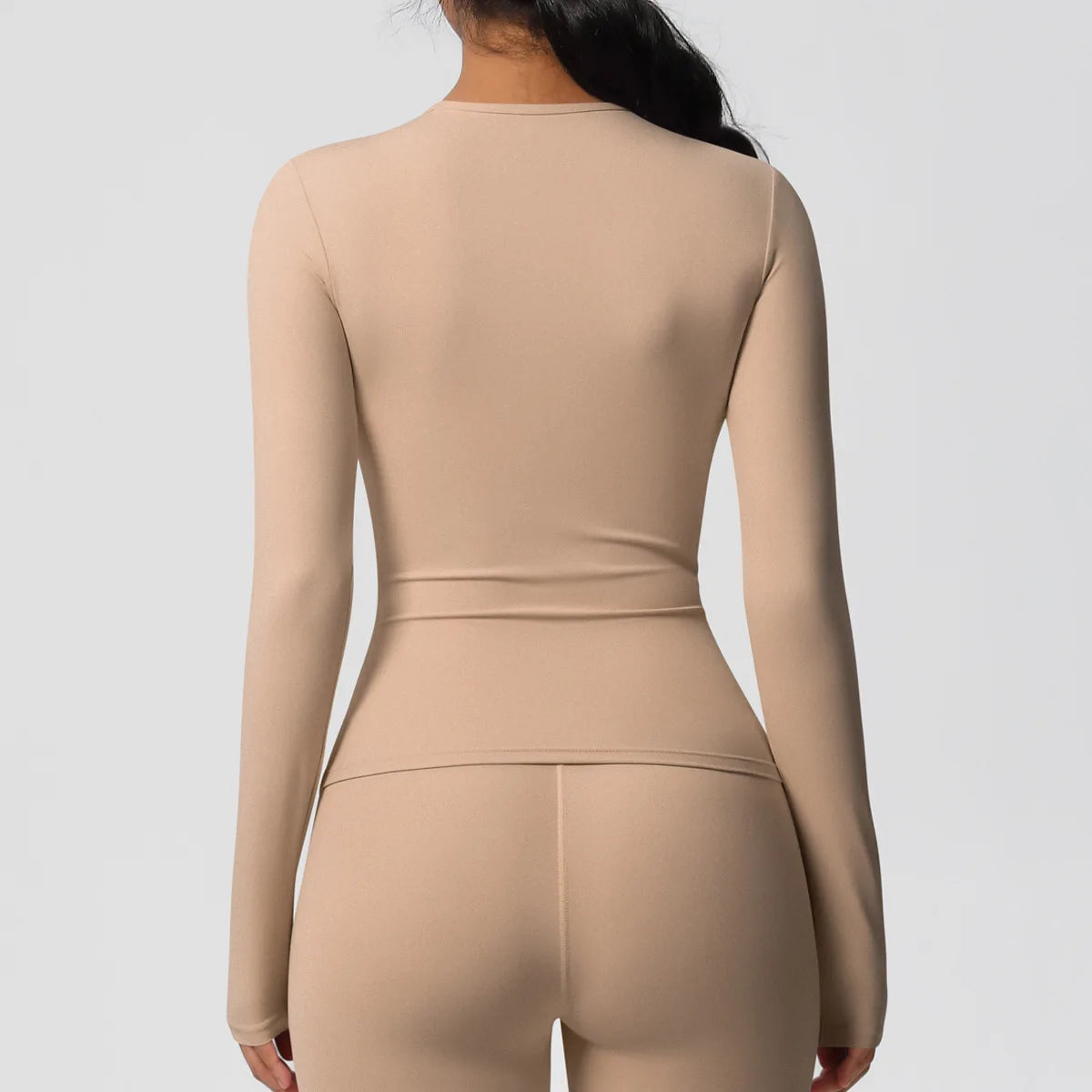 Yoga Shirts For Women Long Sleeve Fitness Running Push Up Gym Clothes Workout Dry Fit Breathable High Elastic Sports Top