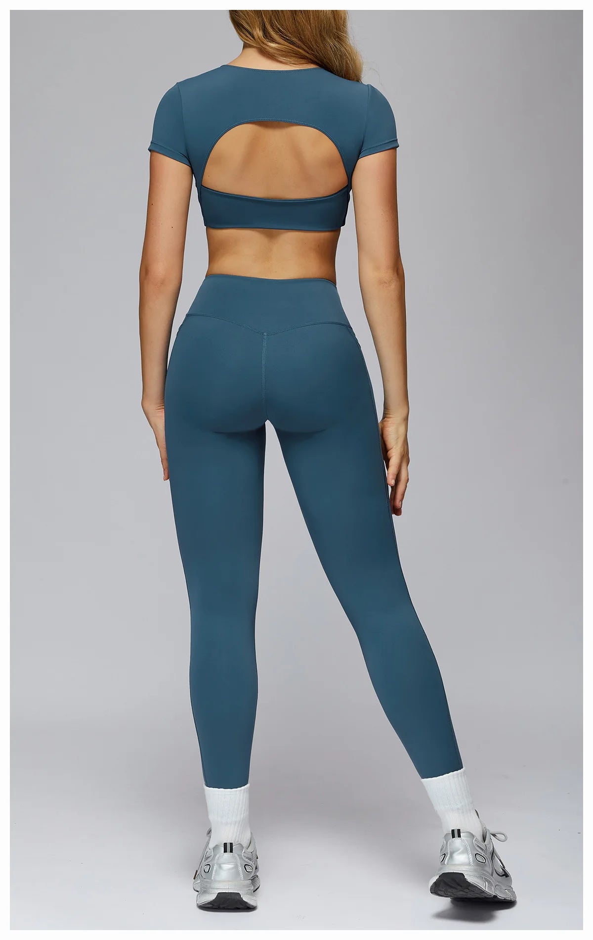 Sports Bra Women's Set 2PCS Professional Fitness Tank Top Bra Shockproof Running Leggings Yoga Suit Beautiful Back Bra Clothing