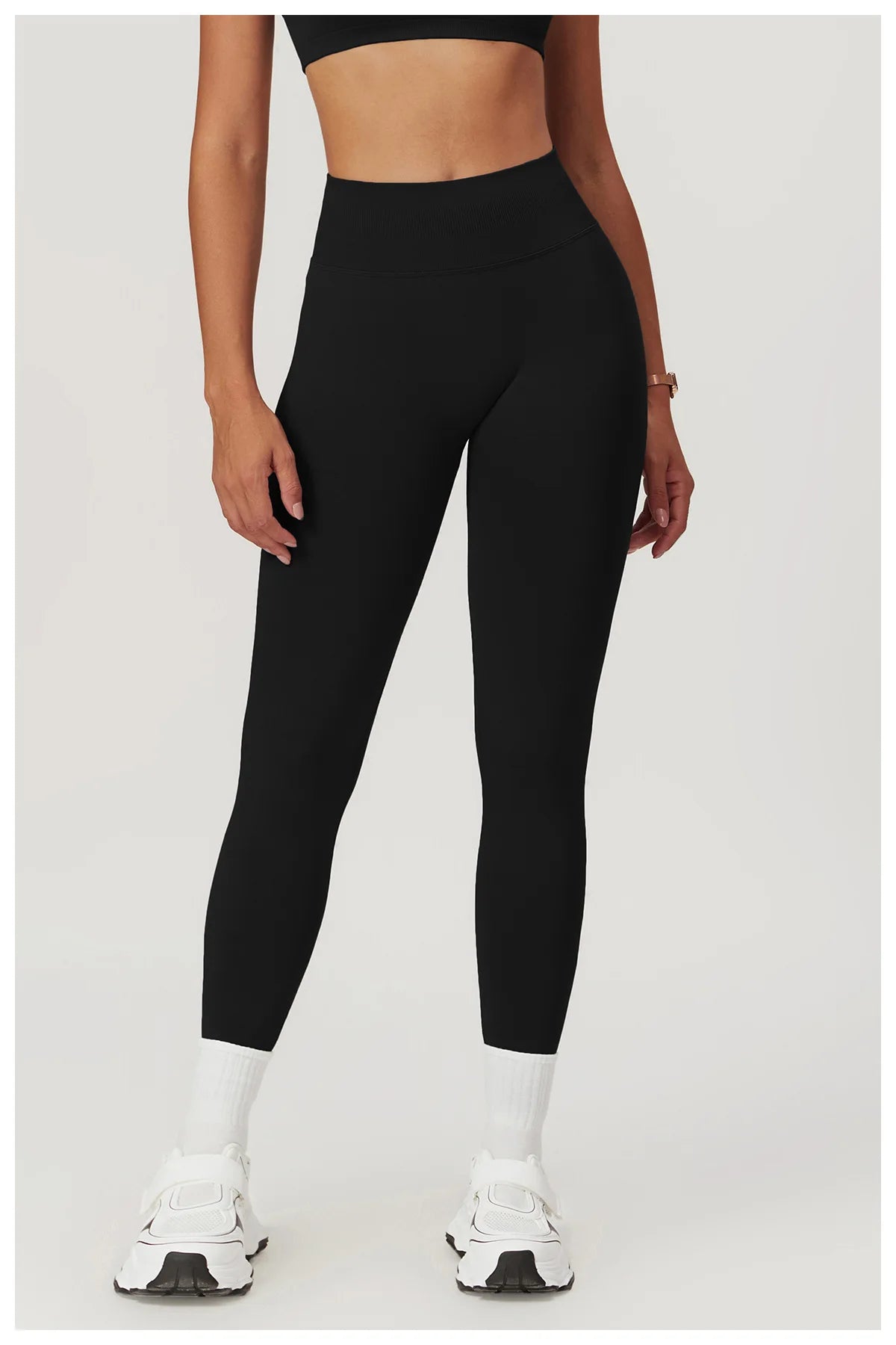 Ribbed Fitness Leggings Women Sport High Waist Tights Seamless Yoga Leggings Gym Jogging Quick Dry Push Up Slim Pants Running
