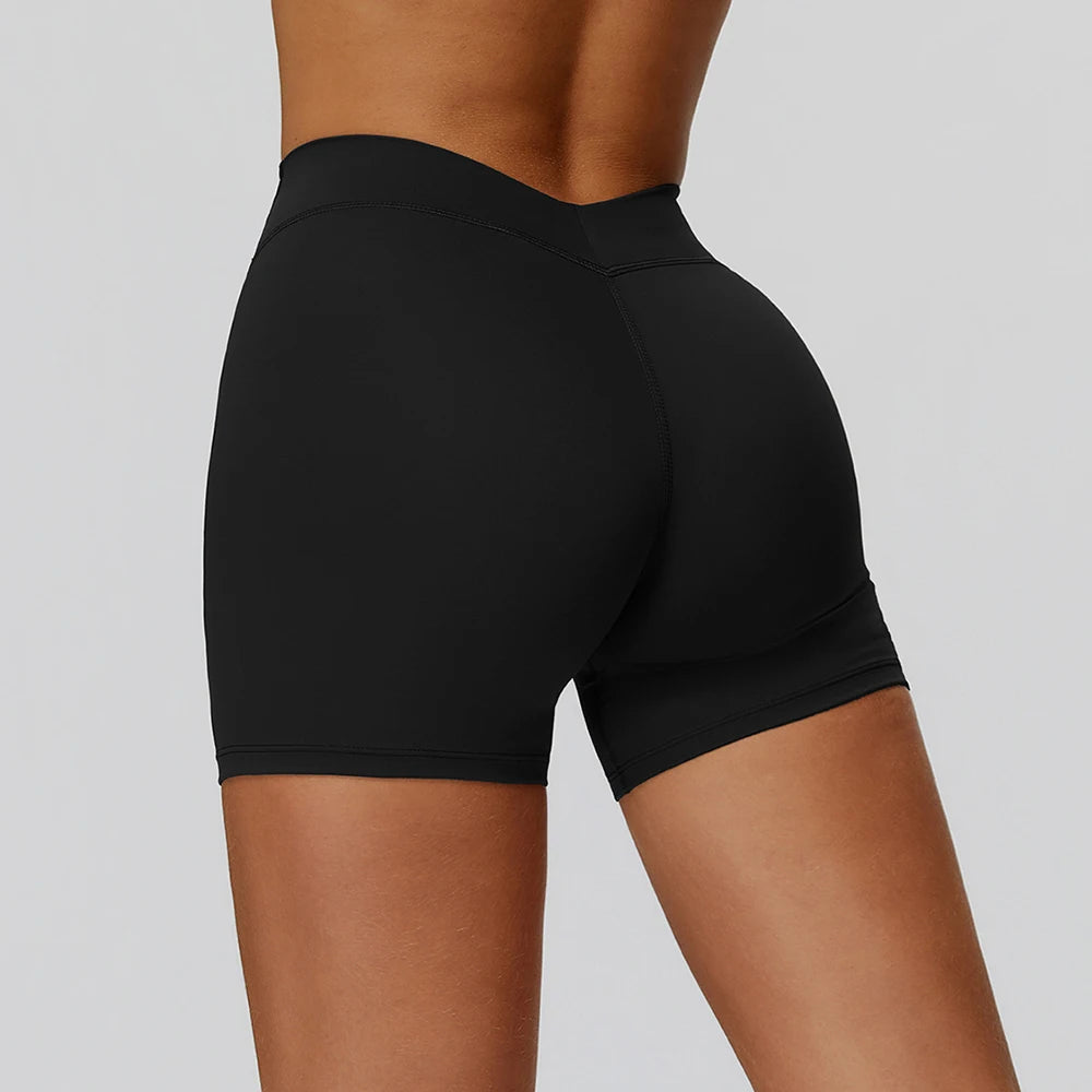 Yoga shorts, women's fitness shorts, running shorts, fitness shorts, gym push up exercise shorts, cycling shorts