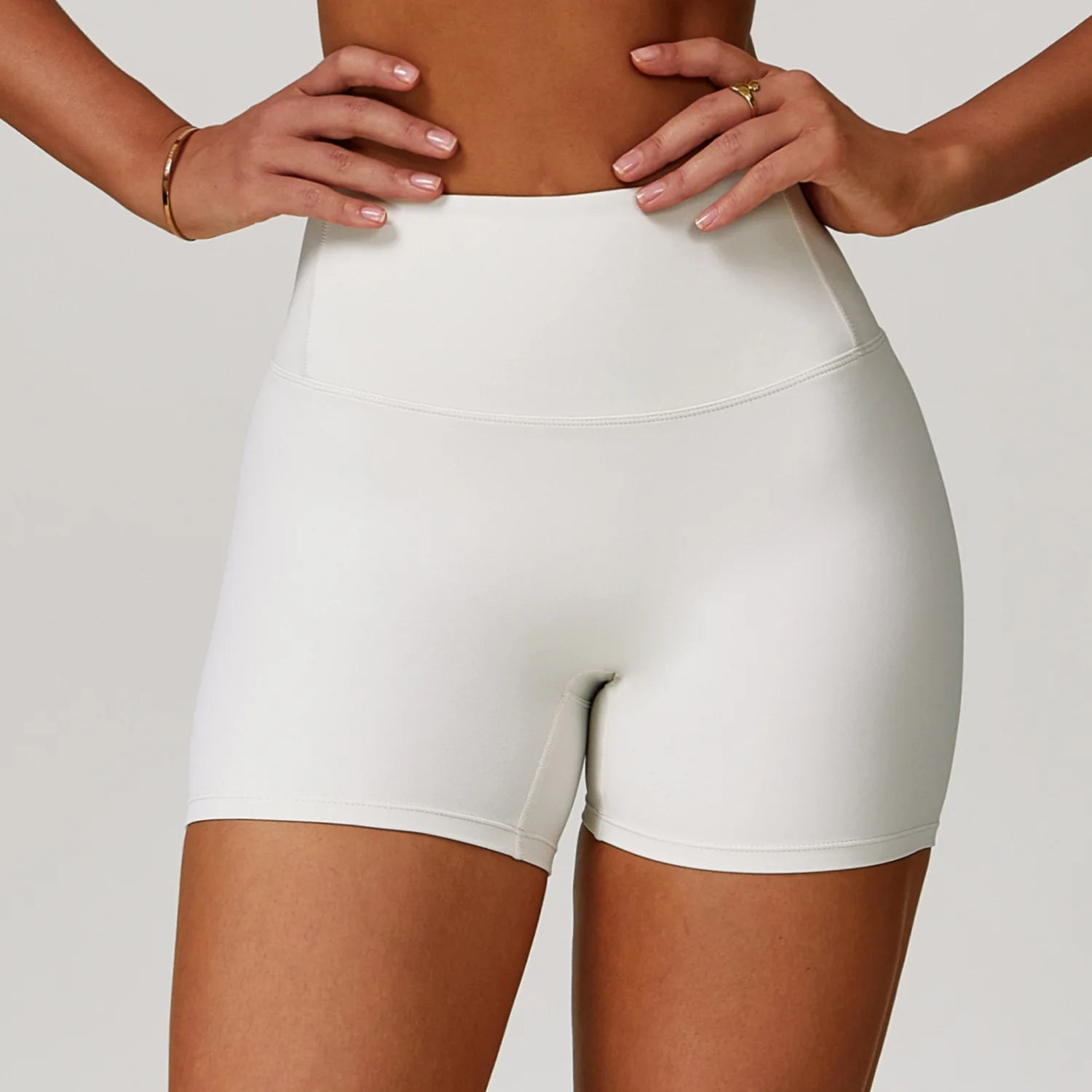 Women's Sports Yoga Shorts High Waist Hip Lift Fitness Running Cycling Quick Dry Breathable Yoga Women's Impact Yoga Shorts