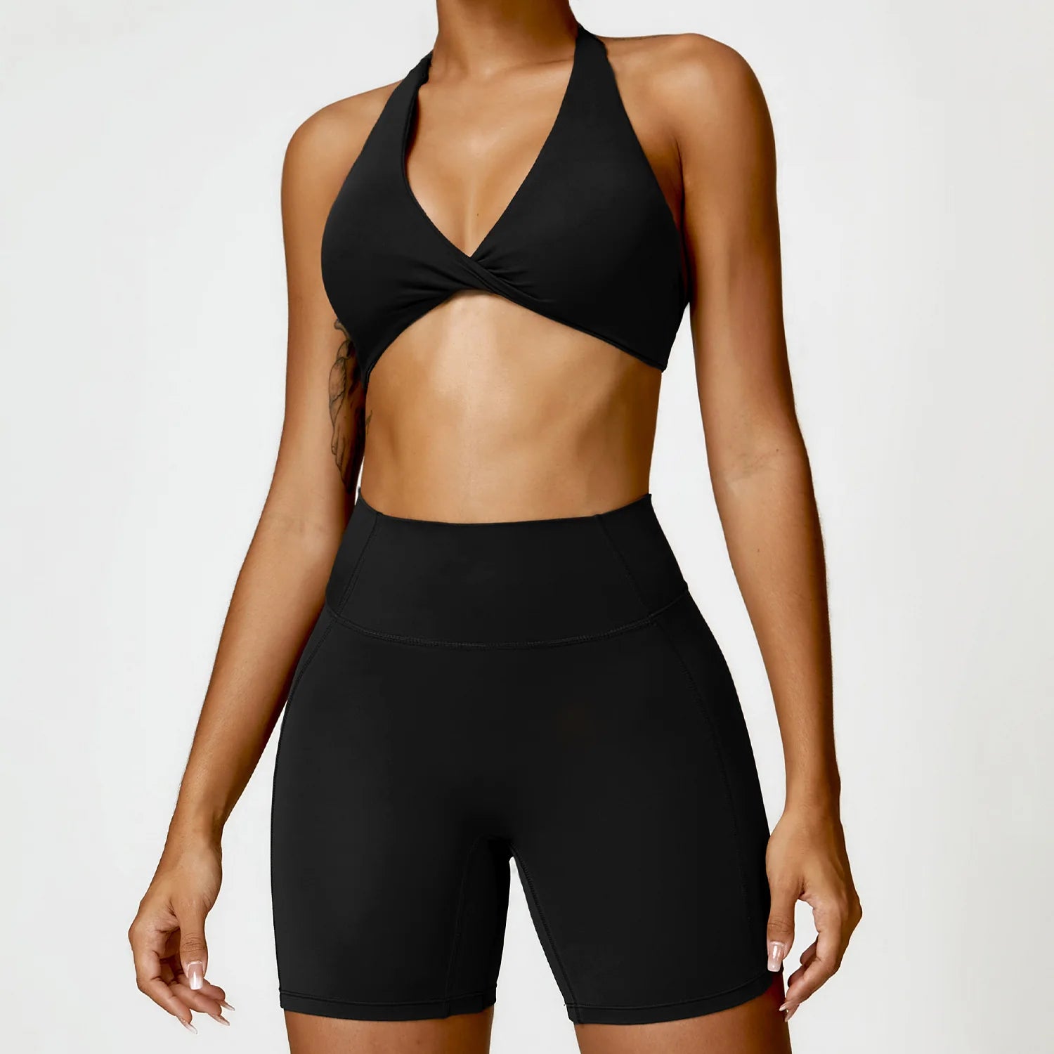 Women Seamless Yoga Set 2PCS Gym Workout Clothes for Female Push Up Bra High Waist Leggings Sexy Fitness Sportswear Sports Suits