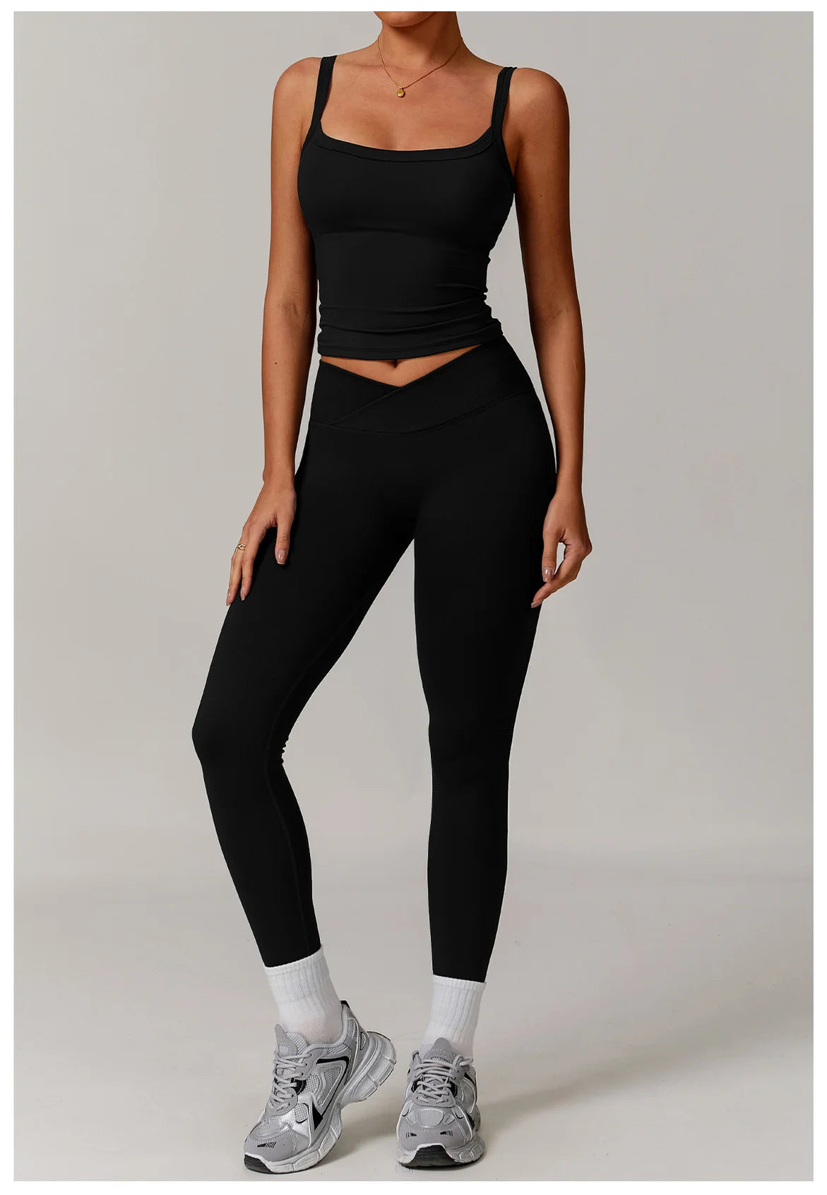 2 Pieces Yoga Suit Sports Set Women Athletic Wear Gym Set Women Tracksuit Running Workout Long Sleeve Sports Shirt Yoga Clothing
