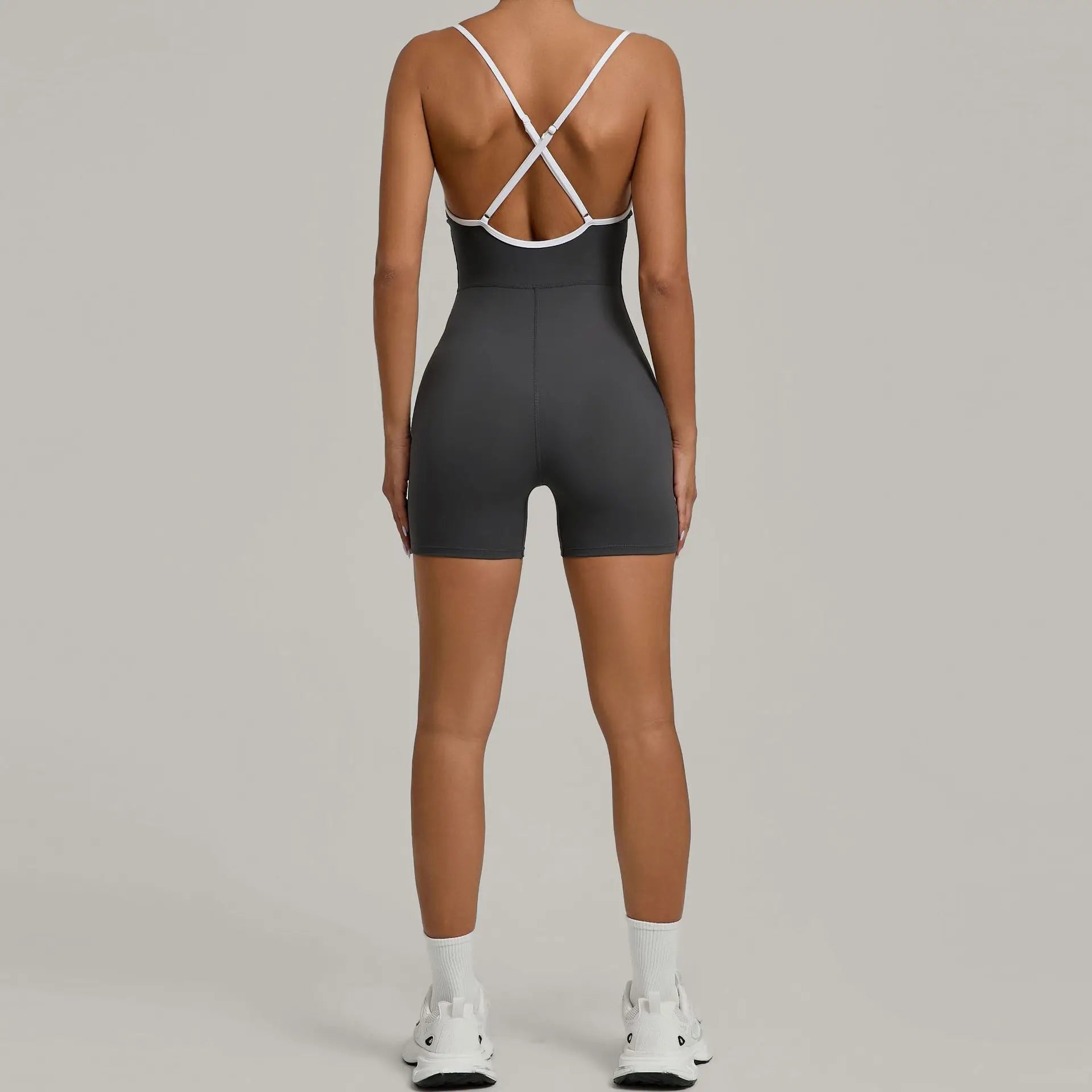 Summer Workout Jumpsuit Sports Overalls Women Rompers Gym Clothing Running Fitness Suits Gym Tracksuit Short Sportswear Yoga Set