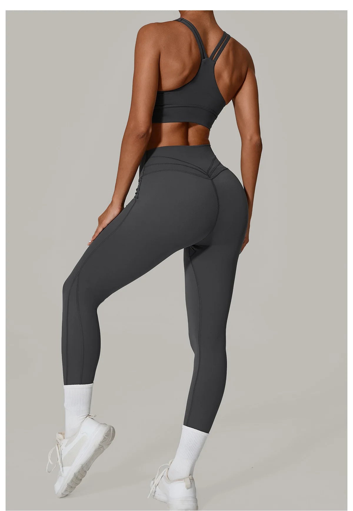 Women's Tracksuit Fitness Suit Yoga Sets Sportswear Workout Outfits Sports Bra High Waist Leggings Gym Clothing Sports Suits