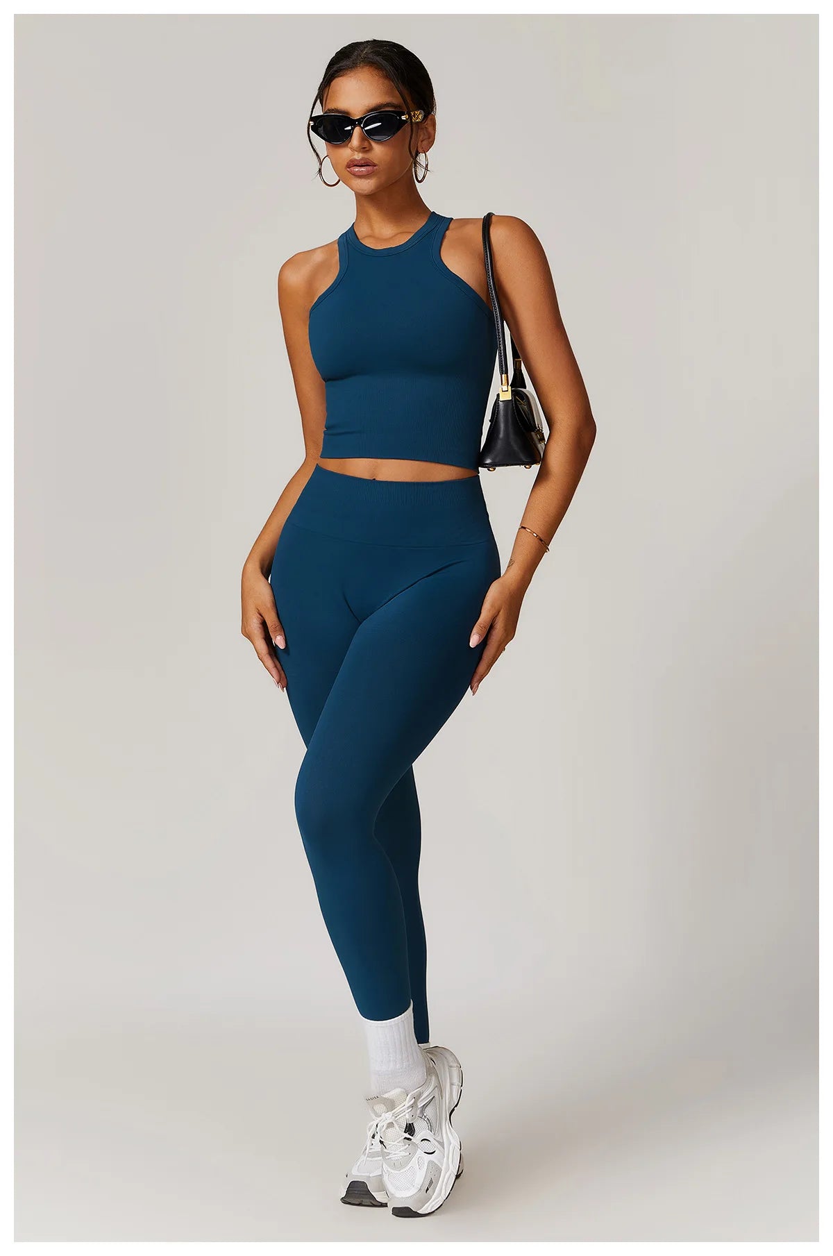 Yoga Leggings Women Fitness Leggings Running Cycling Pants Breathable Sports Leggings High Waist Workout Push Up Gym Clothing