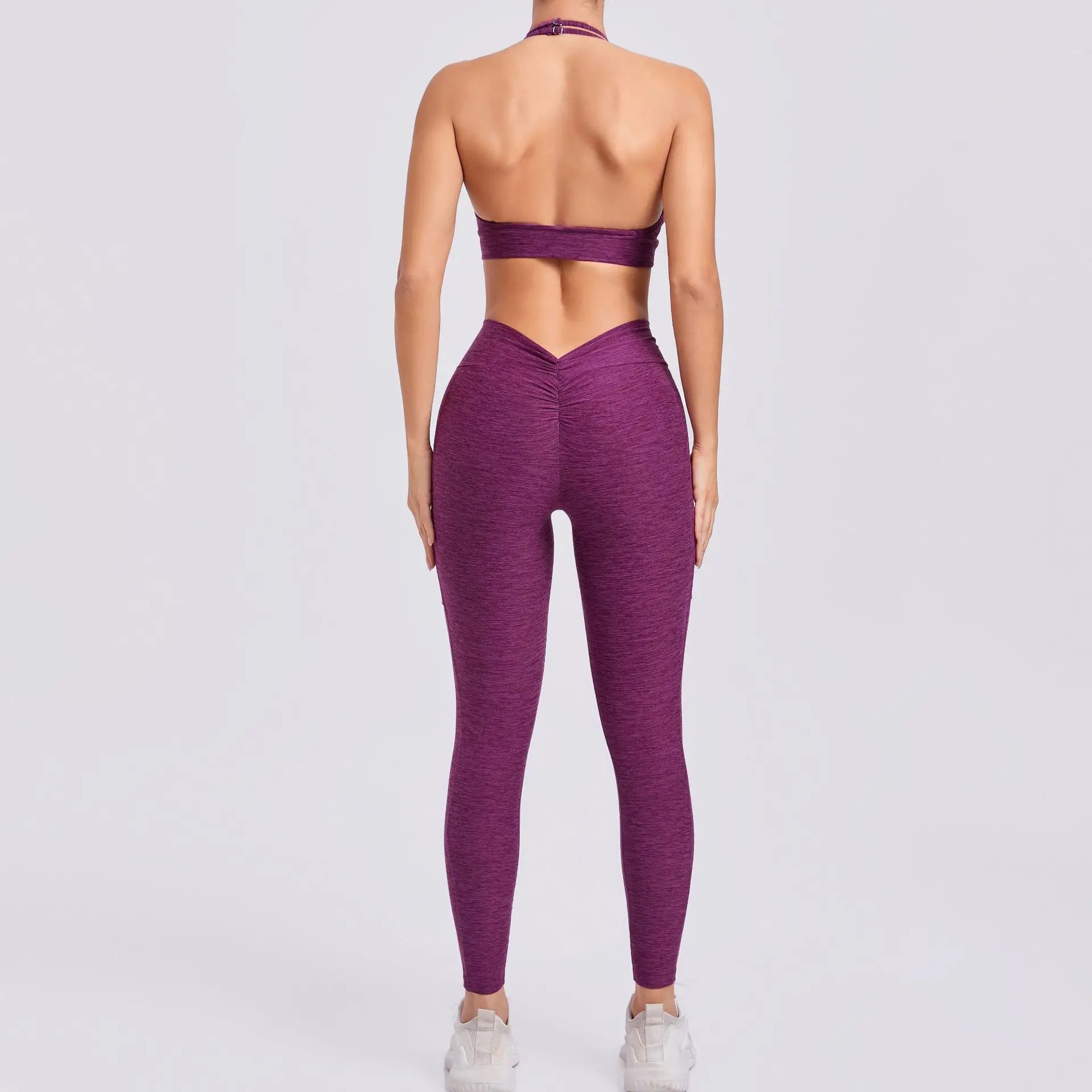 Fitness Suit Women Tracksuit Yoga Set Sportswear Workout Clothes Sports Bra High Waist Leggings Gym Clothing Sports Suits